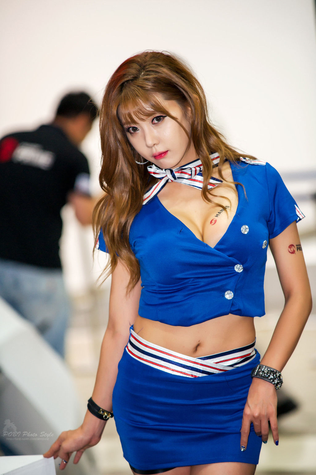 [韩国美女] 许允美 - 2014首尔汽车展-空姐制服系列  第100张