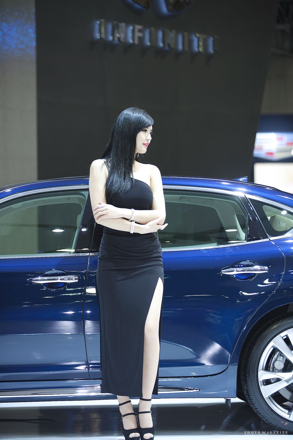 韩国车模崔星河《车展优雅长裙系列》高清套图  第18张