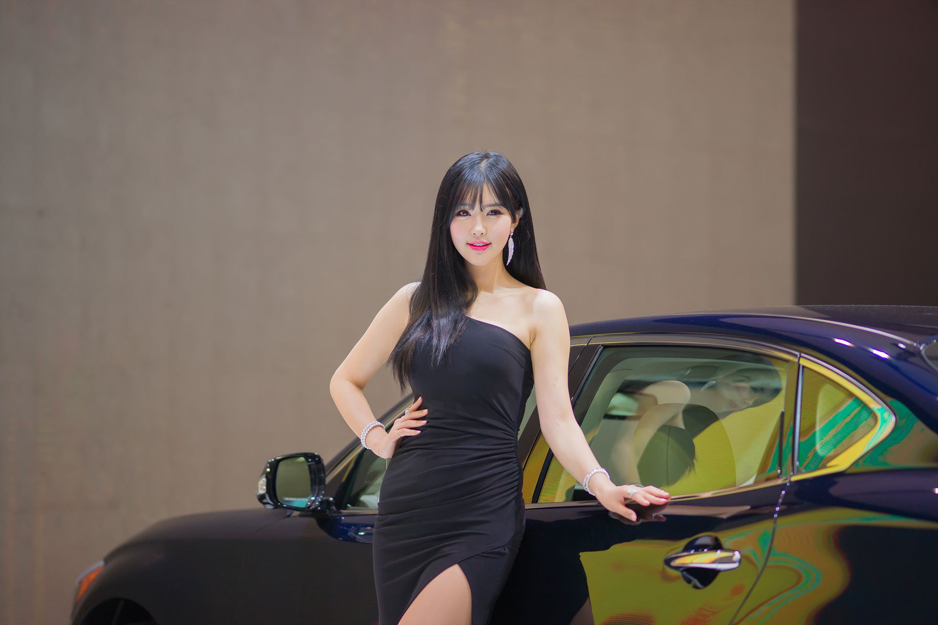 韩国车模崔星河《车展优雅长裙系列》高清套图  第63张