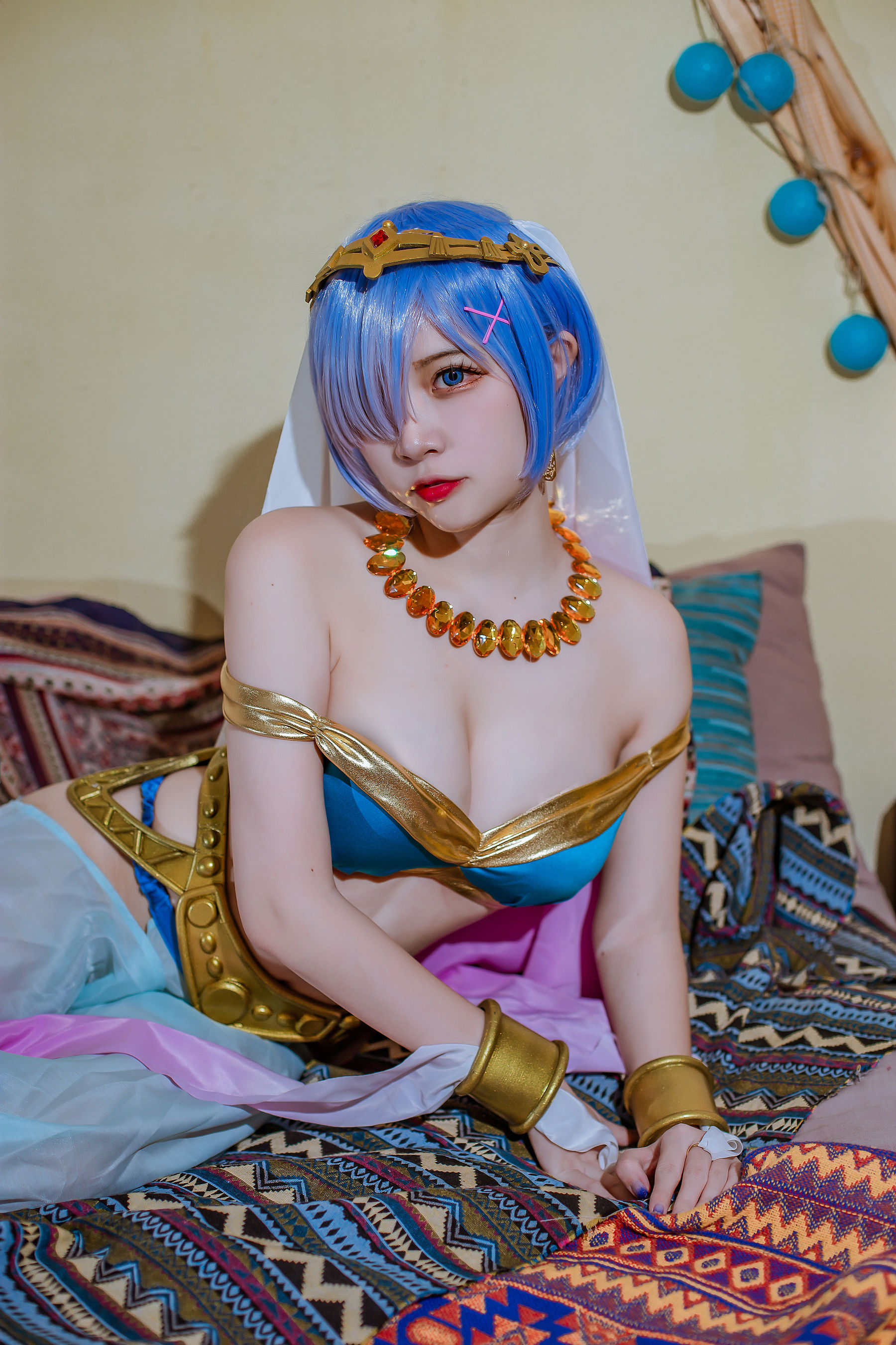 [Cosplay] 人气Coser二佐Nisa - 蕾姆舞娘  第3张