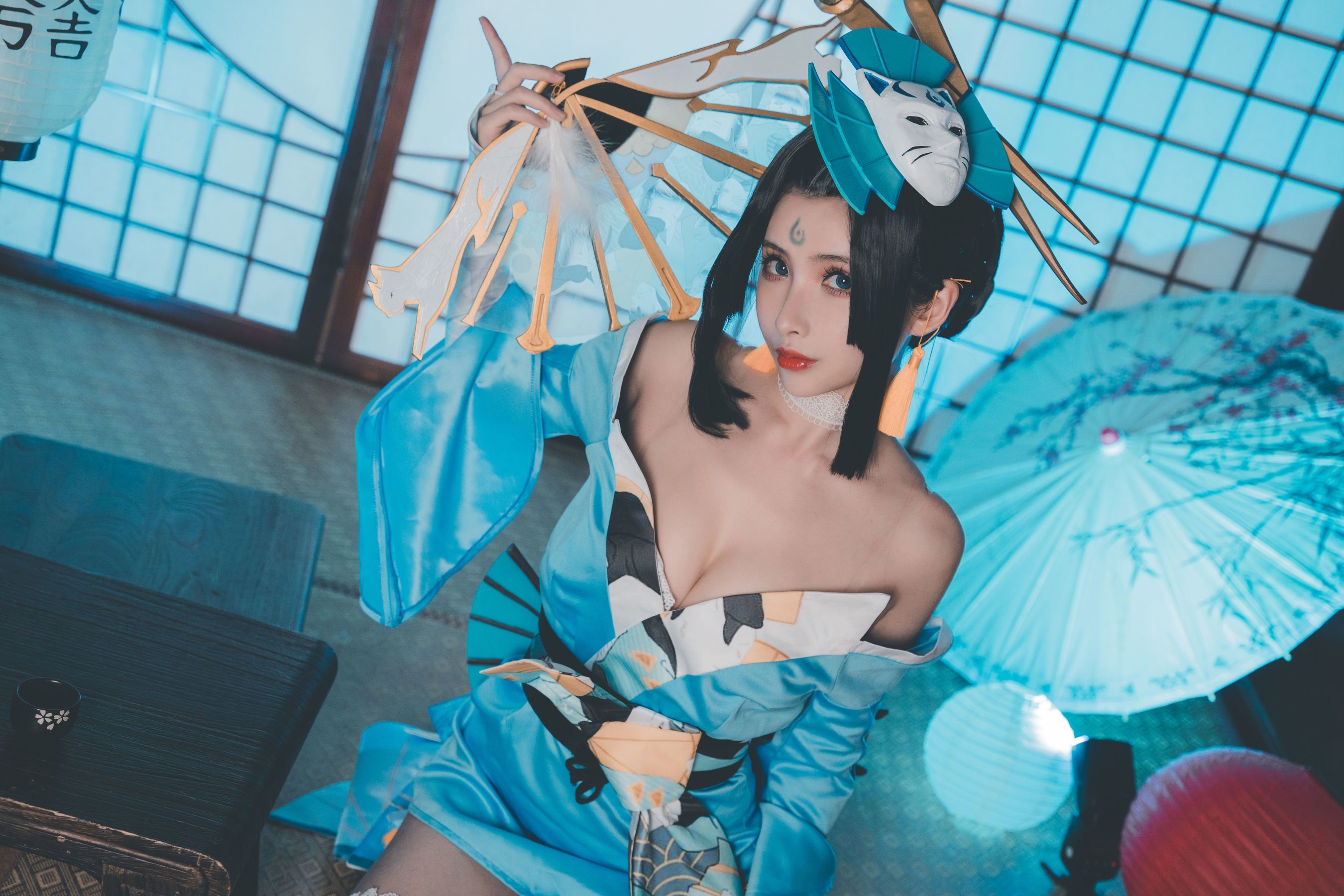 [网红COSER] COS福利rioko凉凉子 - 不知火舞魅语  第13张