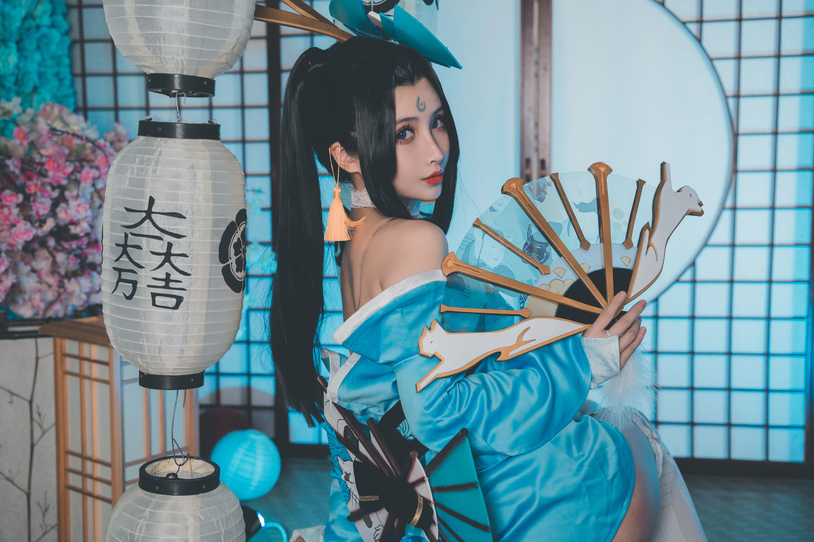 [网红COSER] COS福利rioko凉凉子 - 不知火舞魅语  第18张