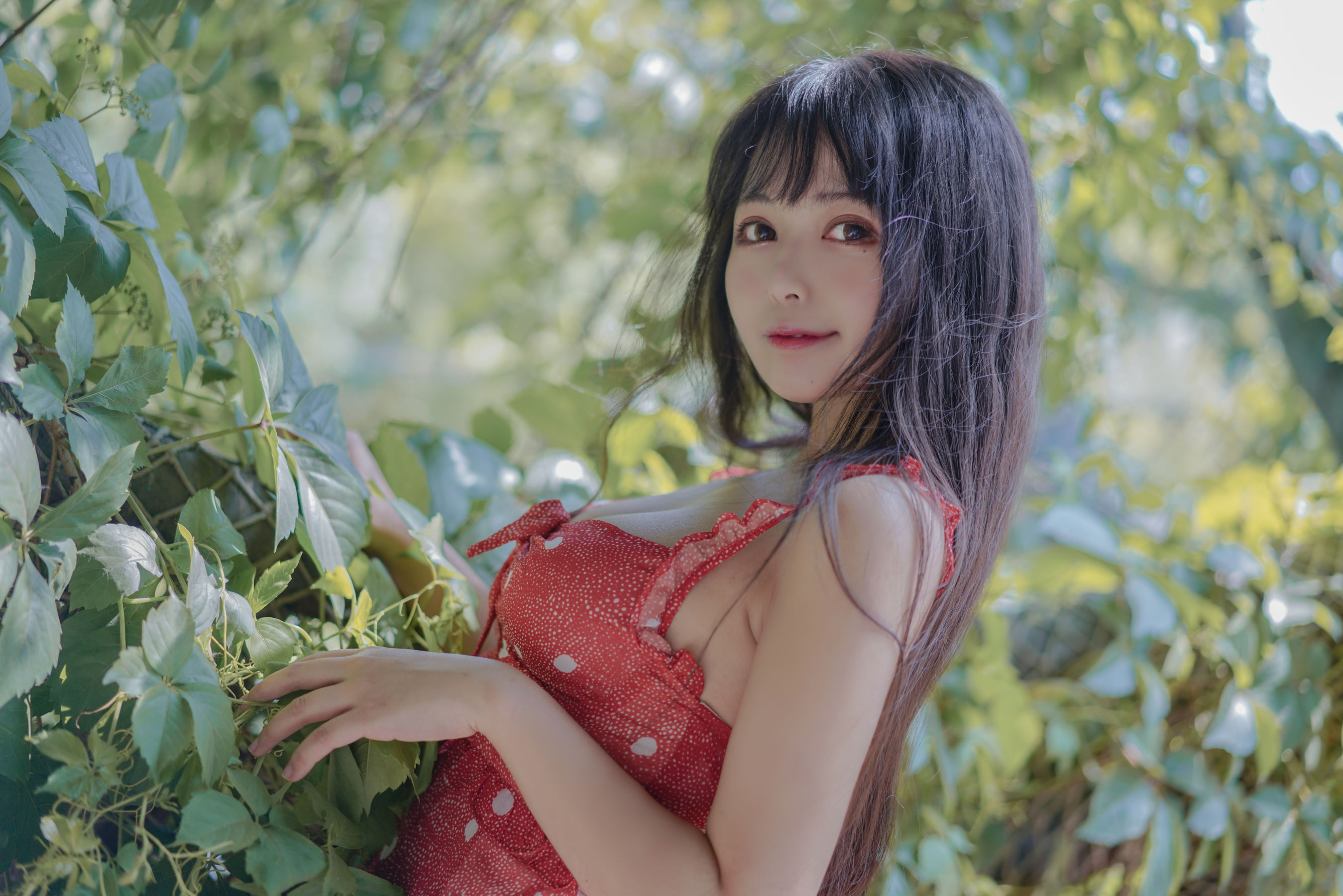 [Cosplay写真] 大眼萌妹黑猫猫OvO - 草莓  第16张