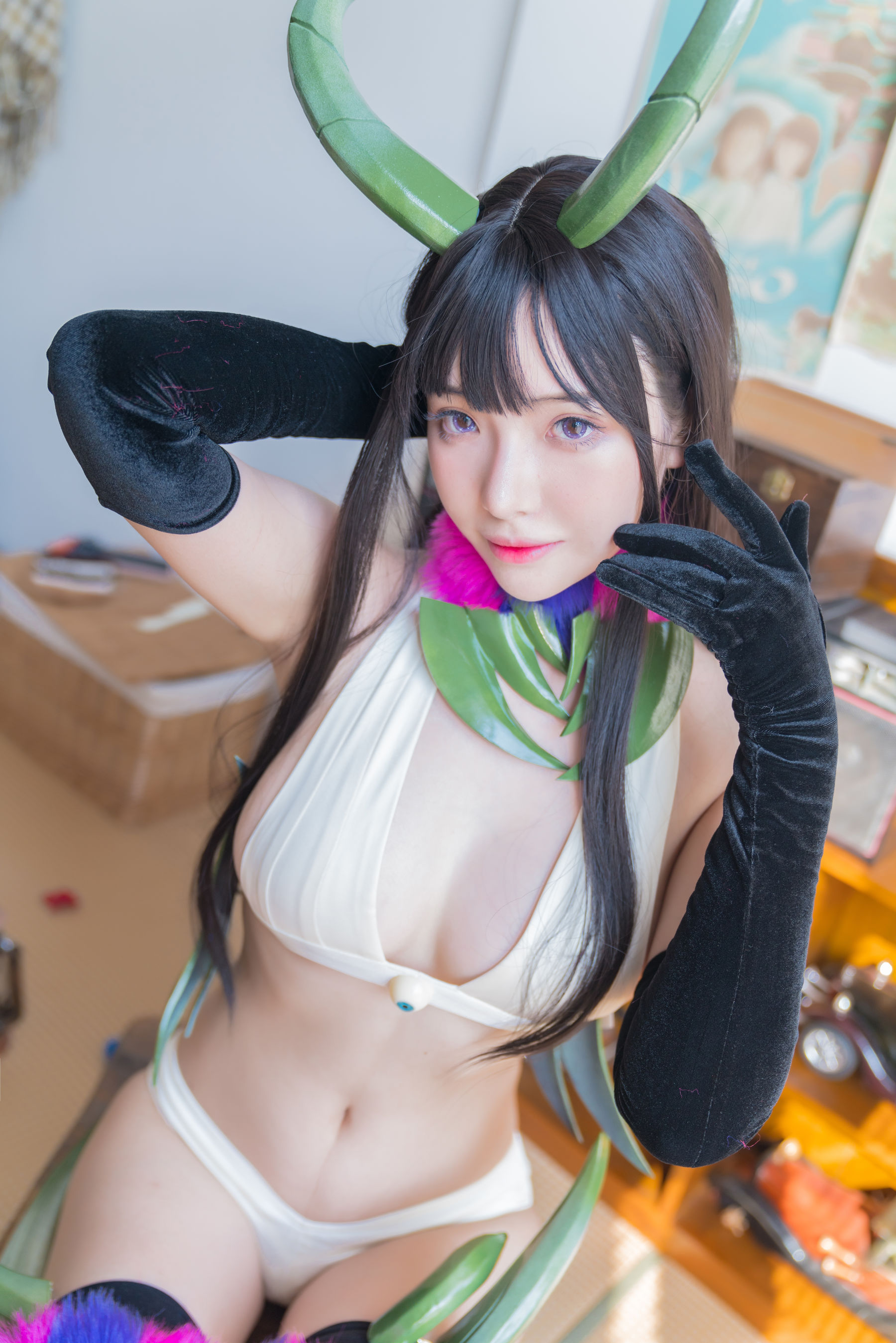 [Cosplay写真] 动漫博主雯妹 - 恶魔姐姐  第24张