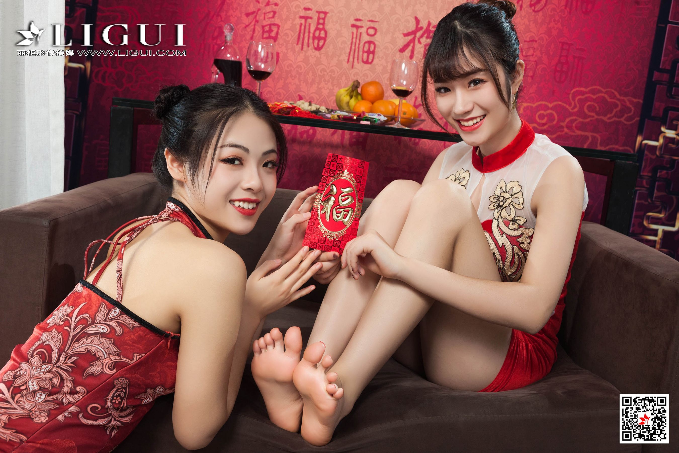 [丽柜Ligui] 网络丽人 Model 潘潘&安娜  第35张
