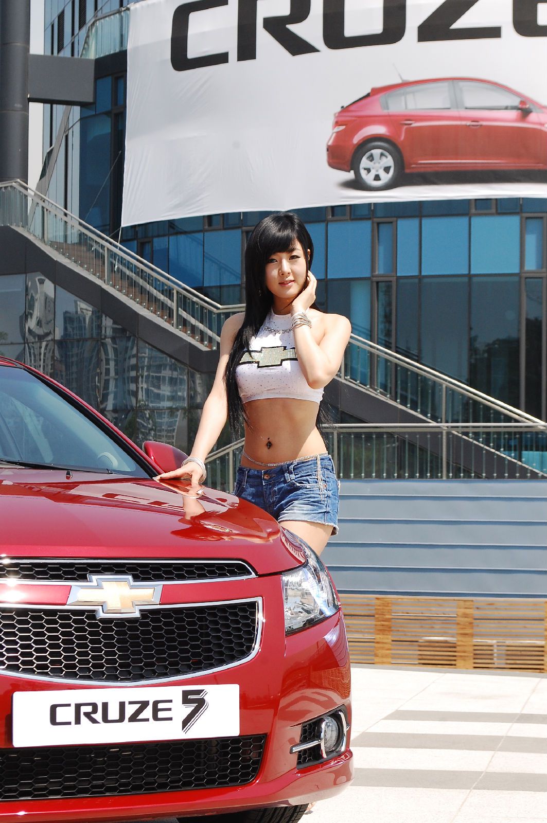韩国车模黄美姬《车展图片系列》合集版  第11张
