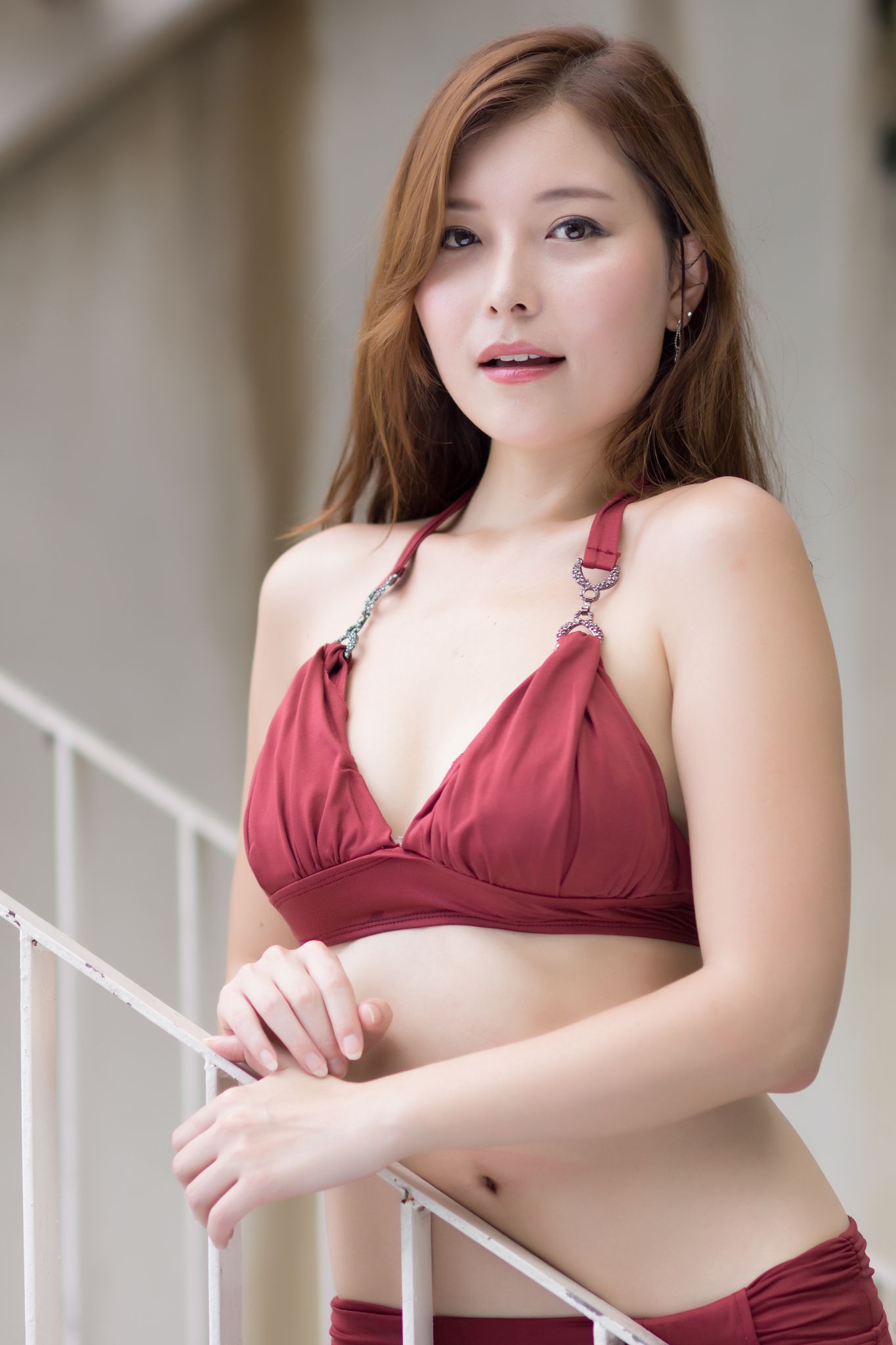 韩国轻熟女模特 Ellie Jung 比基尼  第14张