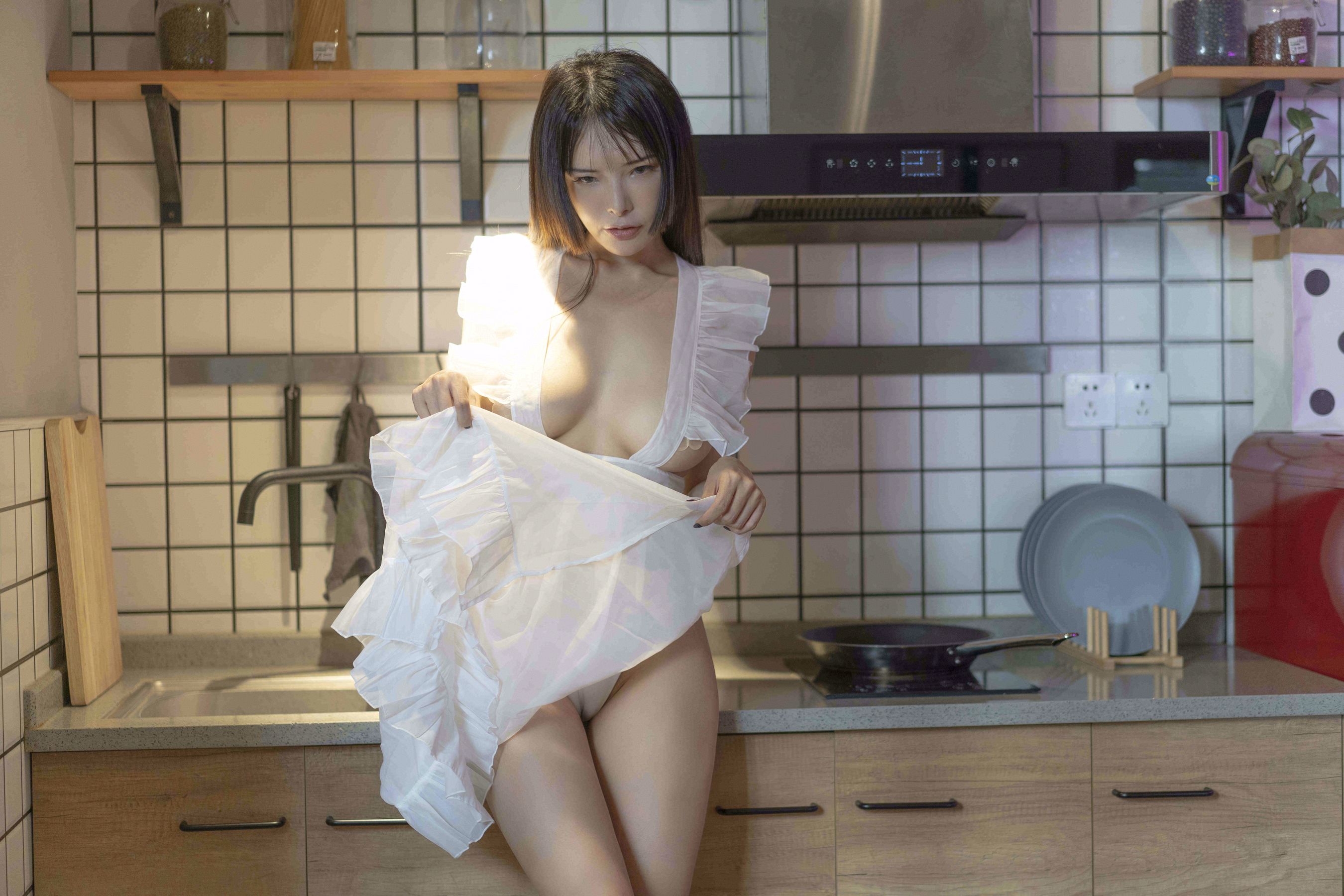  秋和柯基(夏小秋秋秋) - 透明围裙3-下面给你吃 第2张