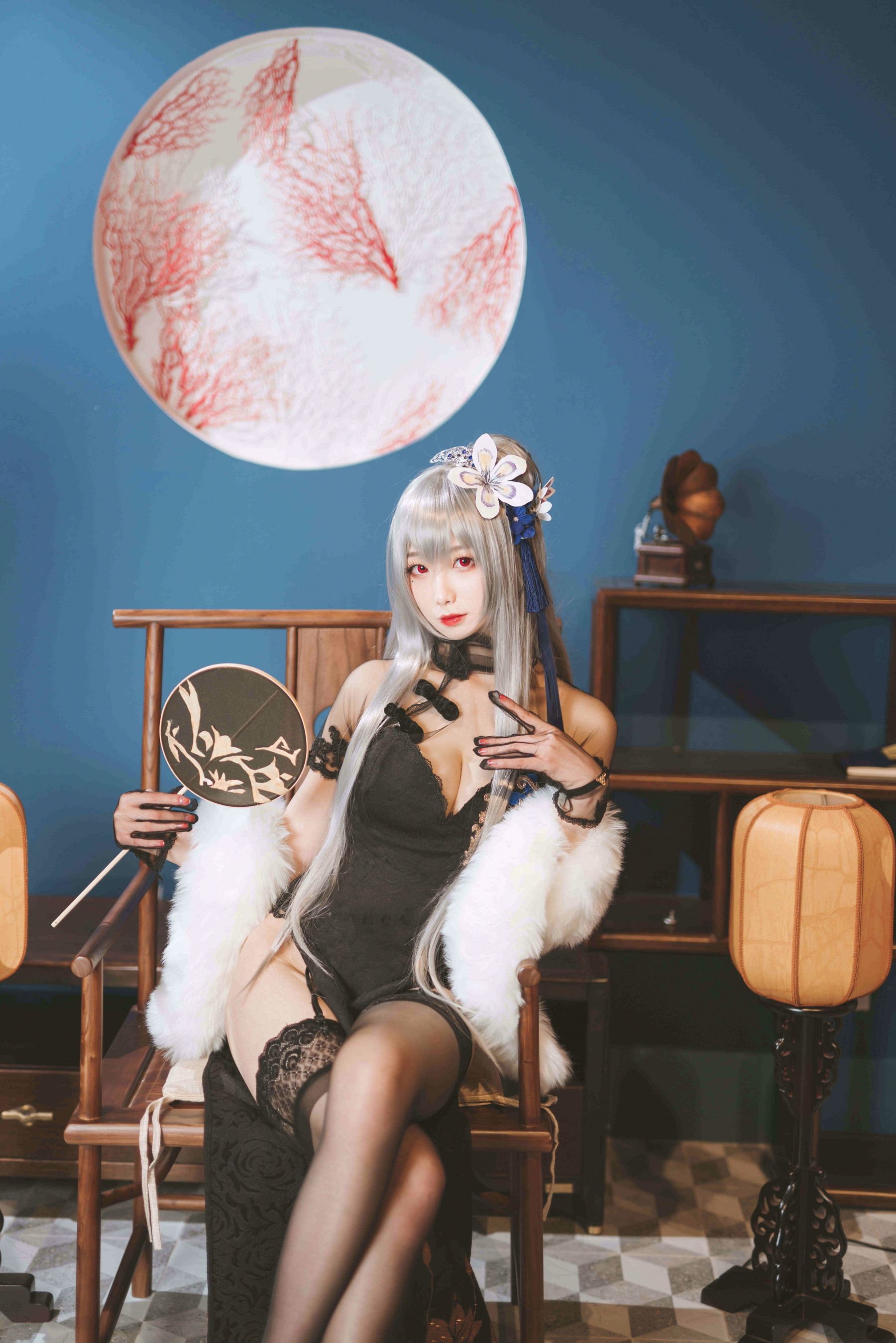  动漫博主封疆疆v - 路易九世旗袍 第2张