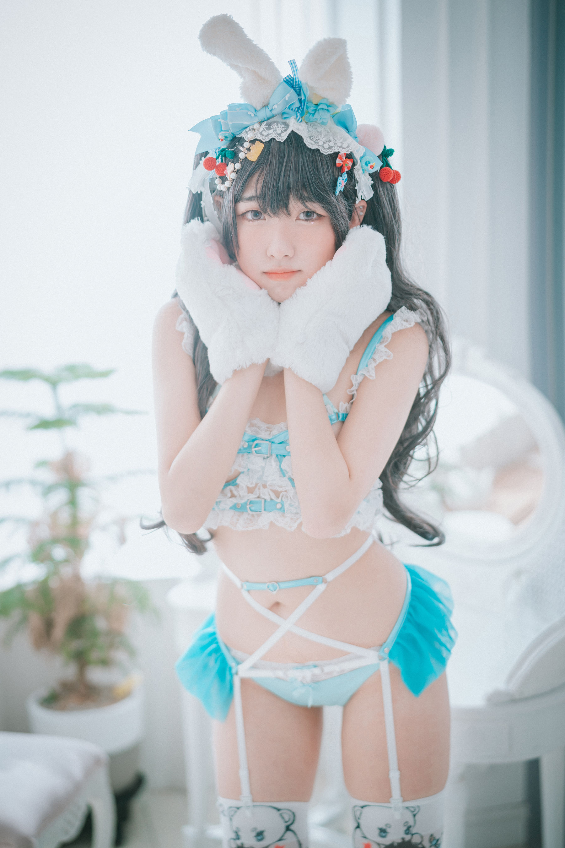 [DJAWA]  Sonson - Turquoise Bunny 写真套图 第13张