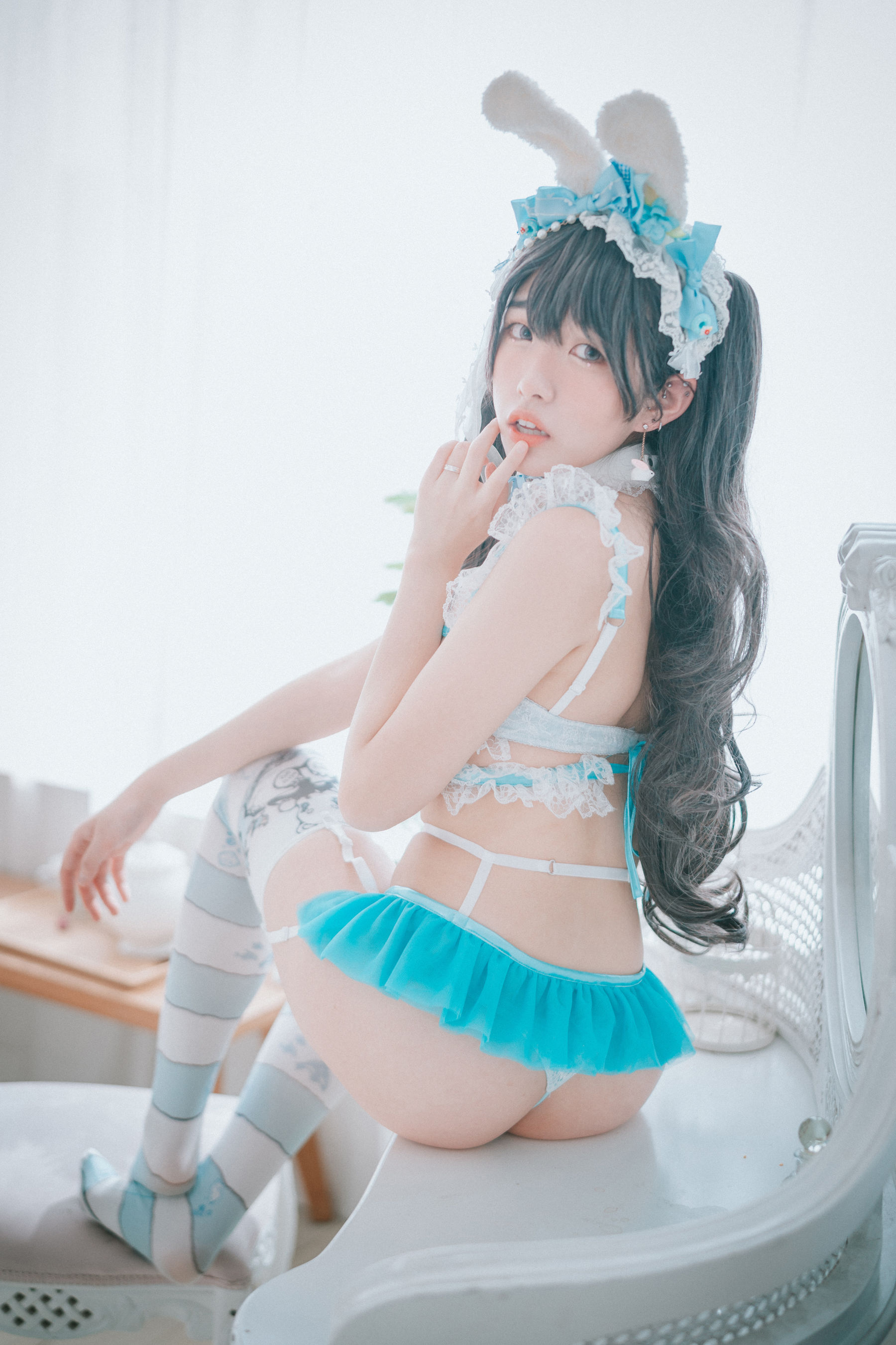 [DJAWA]  Sonson - Turquoise Bunny 写真套图 第9张