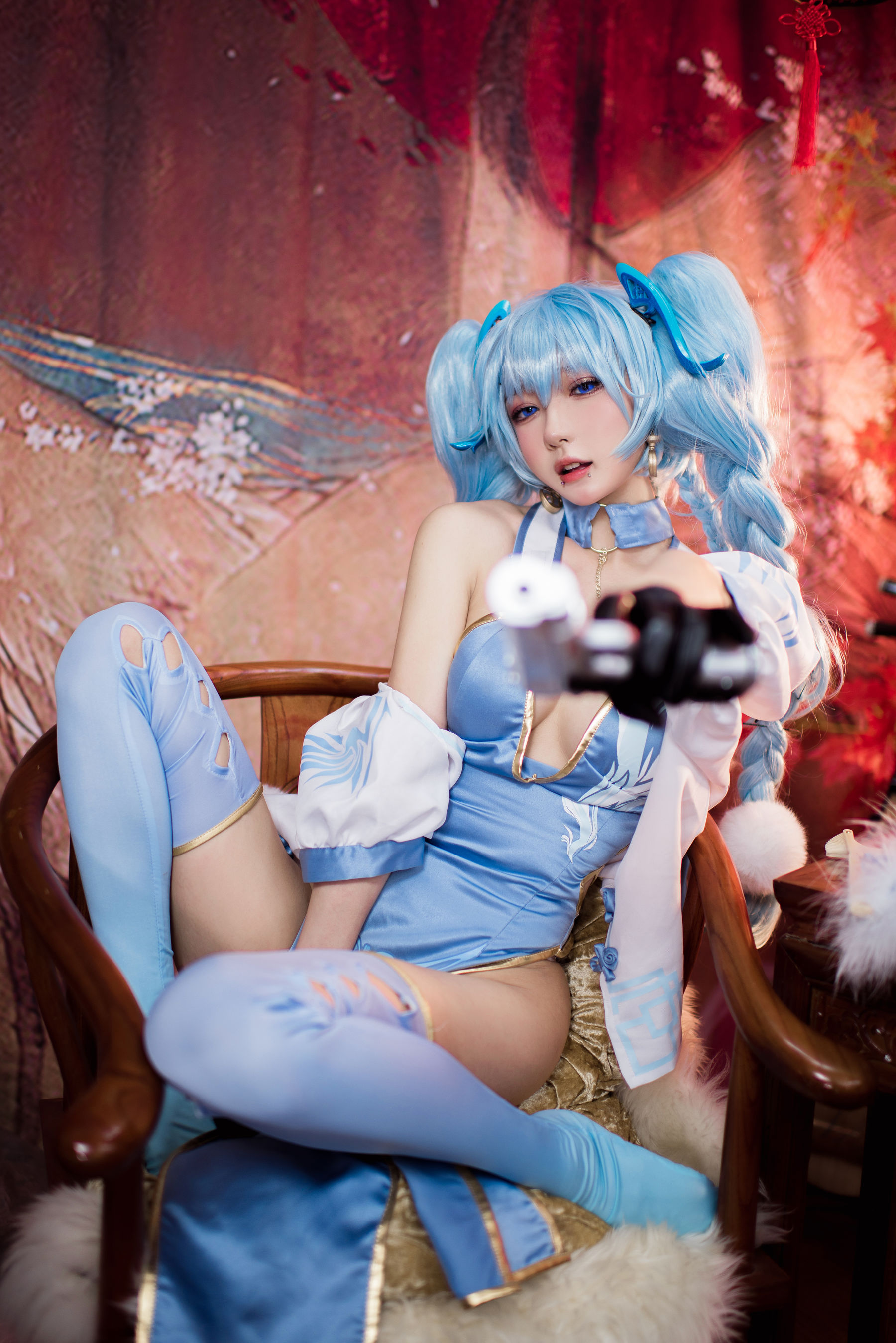  动漫博主阿包也是兔娘 - 少女前线 PA15翠雀媚 第35张