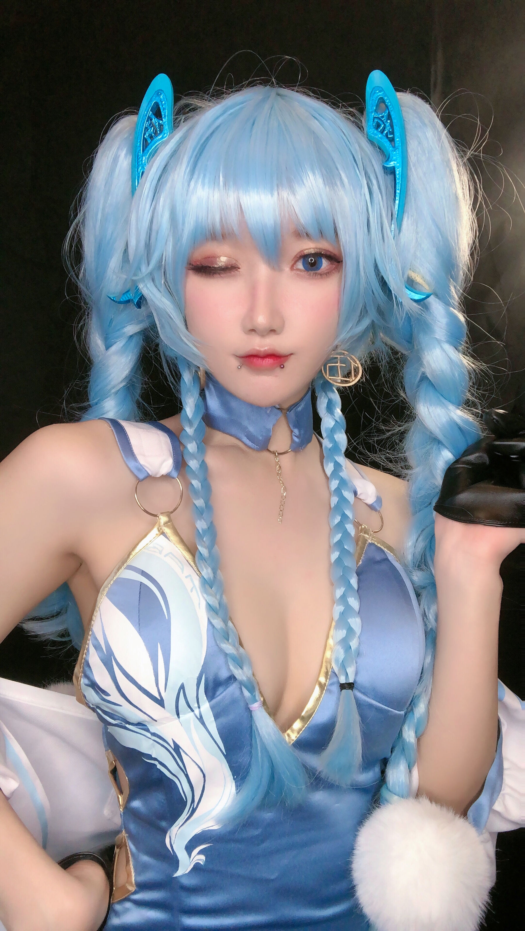  动漫博主阿包也是兔娘 - 少女前线 PA15翠雀媚 第24张