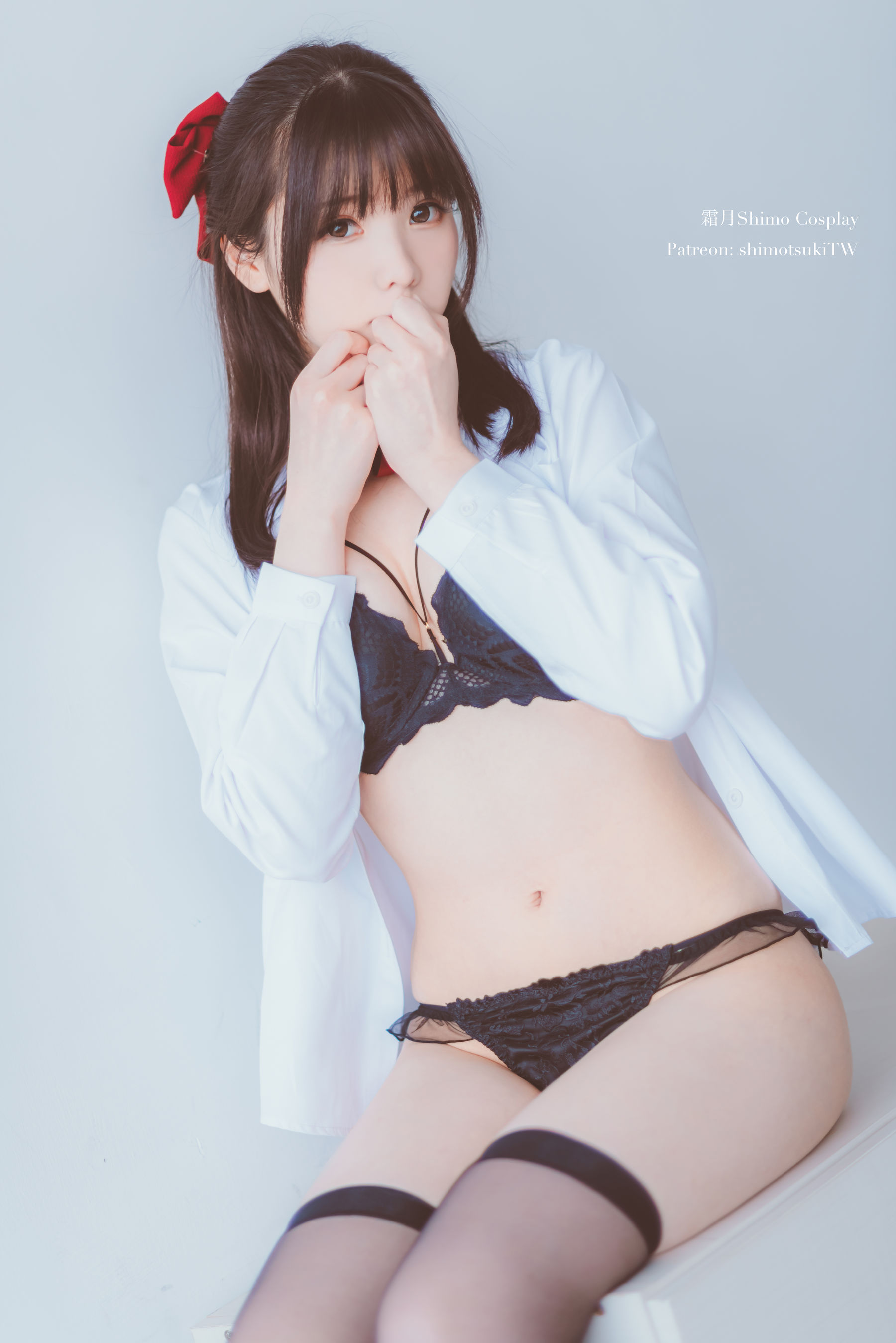  微博妹纸霜月shimo - JK校服的诱惑 第18张