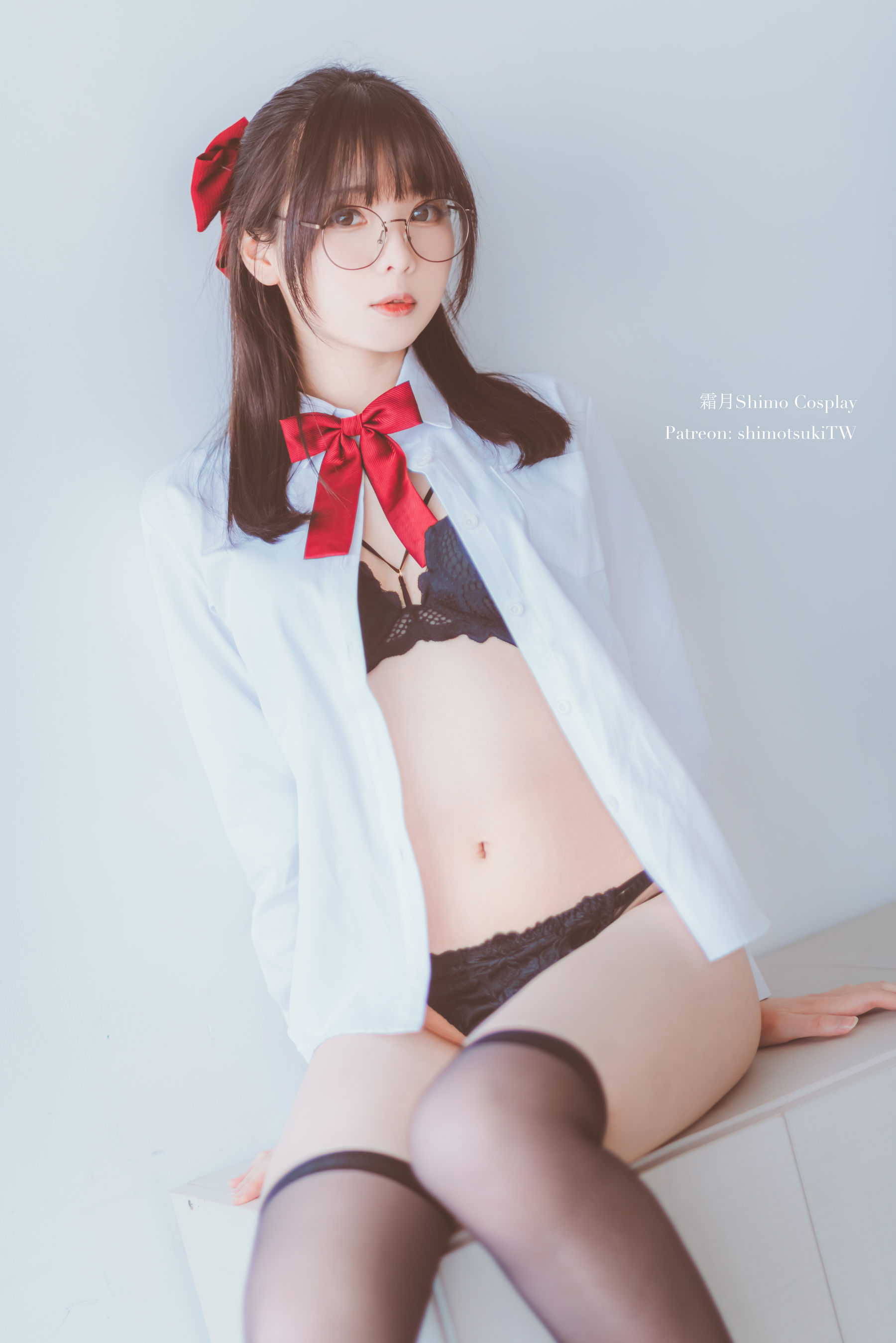  微博妹纸霜月shimo - JK校服的诱惑 第20张