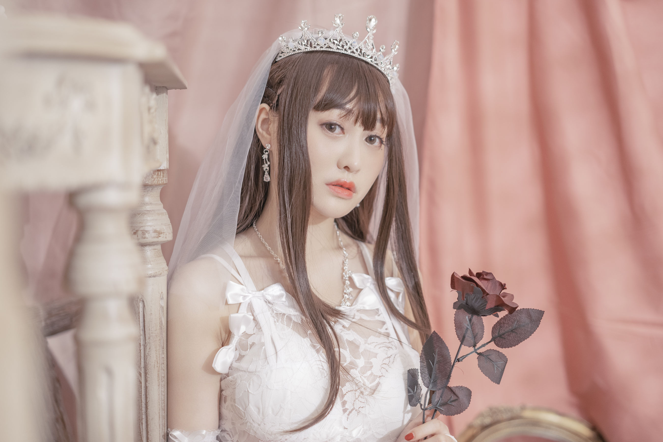  动漫博主脱尾巴Mizuki - 婚纱 第14张