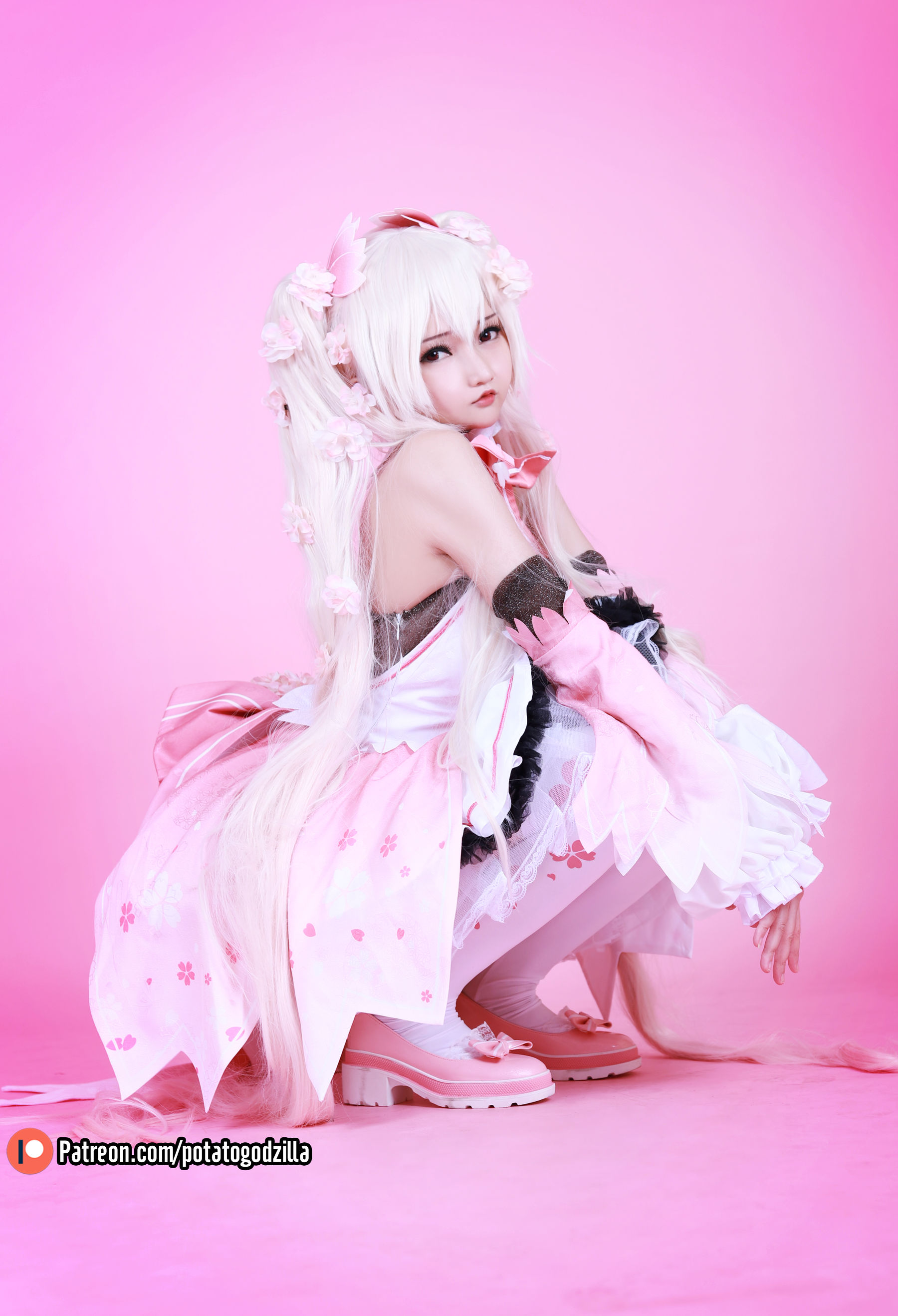  Coser小姐姐Potato Godzilla - Sakura Miku 第25张