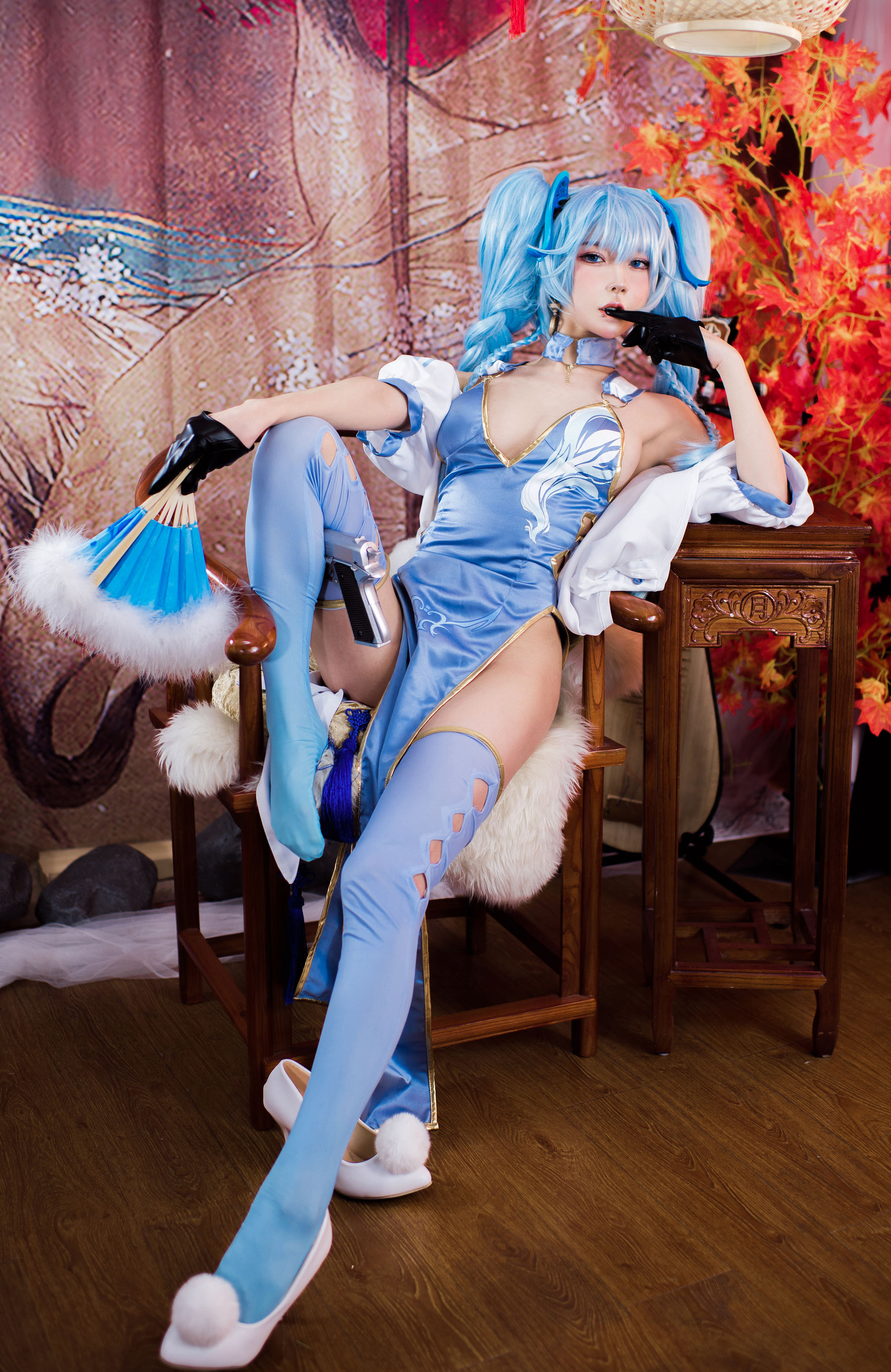  动漫博主阿包也是兔娘 - 少女前线 PA15翠雀媚 第4张