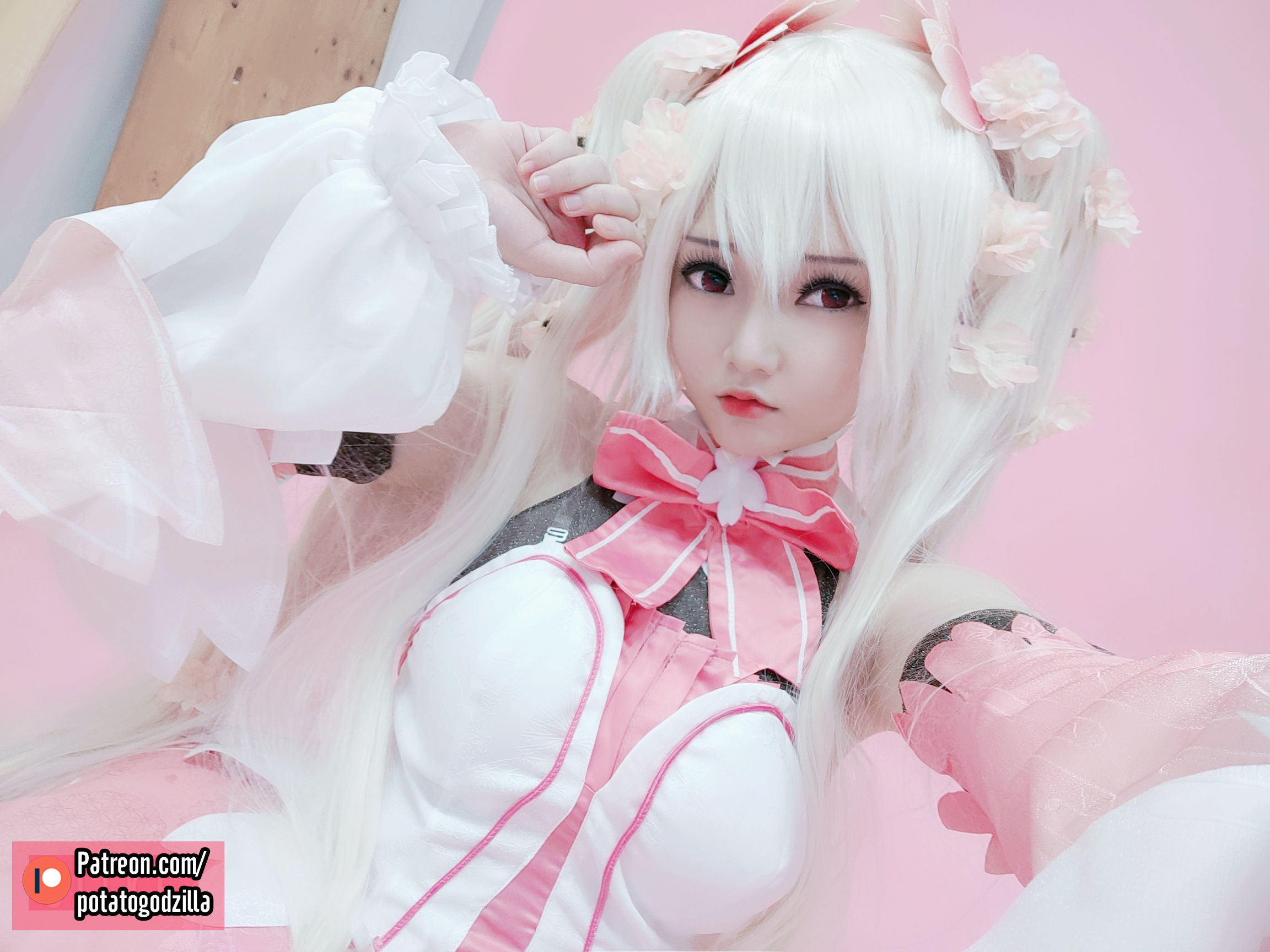  Coser小姐姐Potato Godzilla - Sakura Miku 第39张