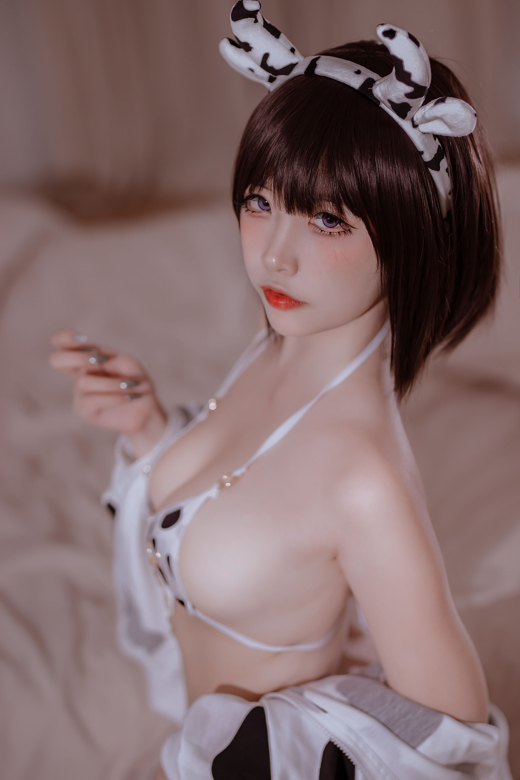  人气Coser二佐Nisa - 奶牛妹妹 第30张