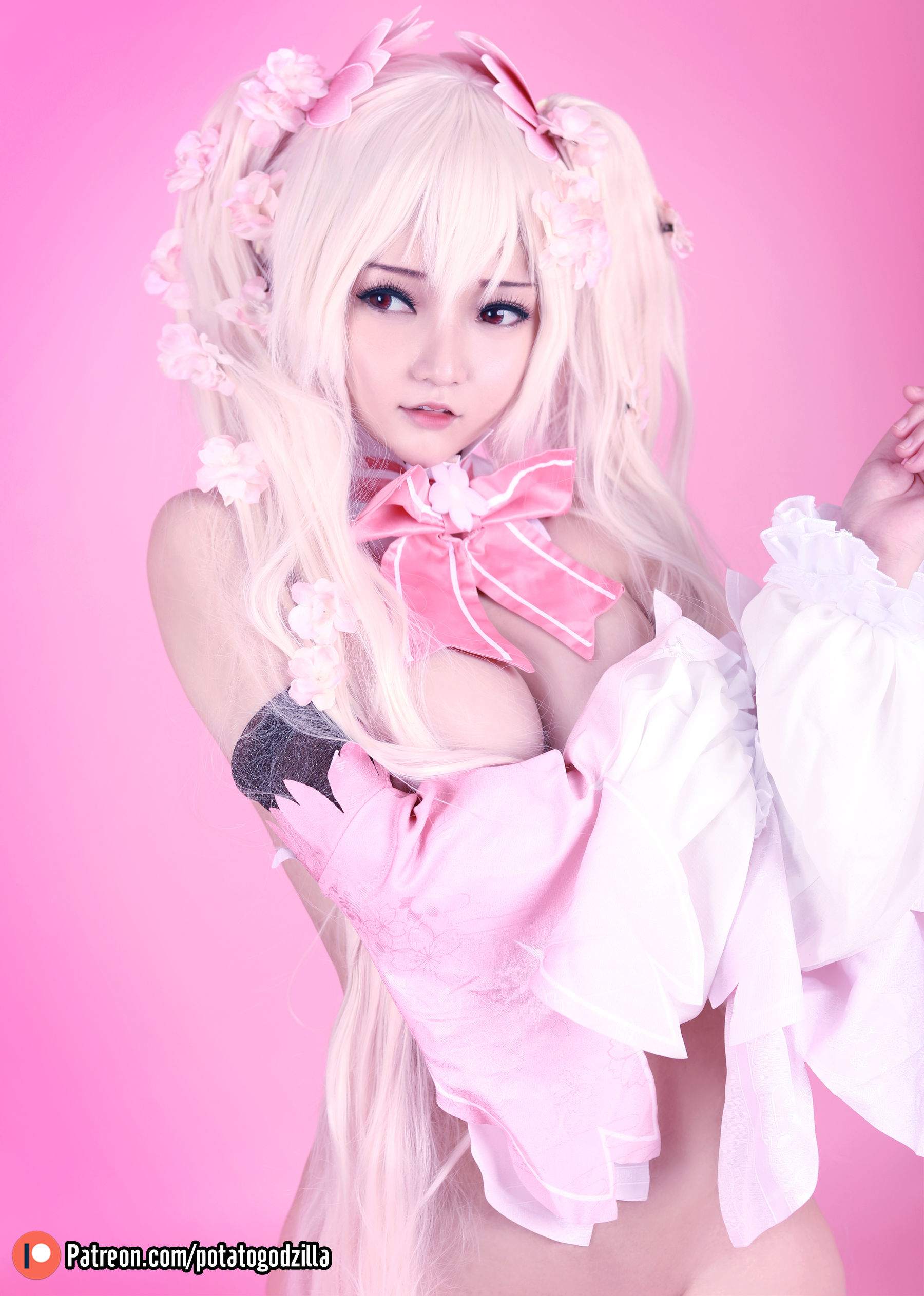  Coser小姐姐Potato Godzilla - Sakura Miku 第32张
