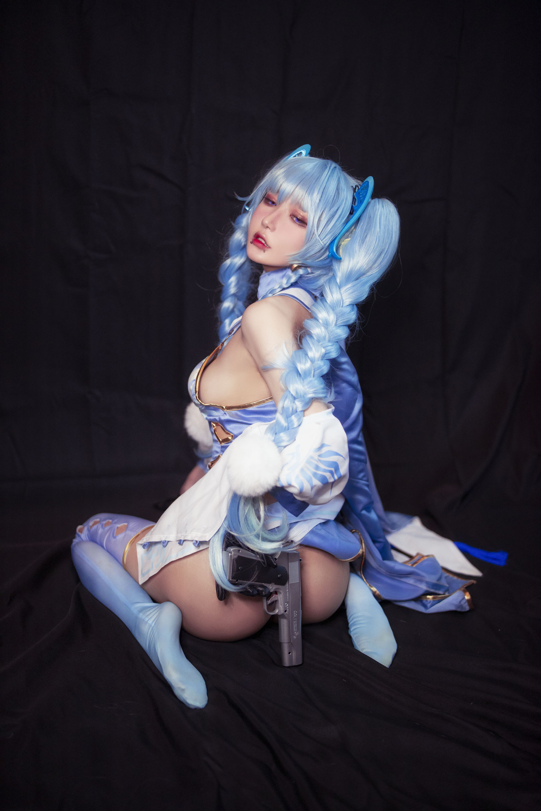 动漫博主阿包也是兔娘 - 少女前线 PA15翠雀媚 第26张
