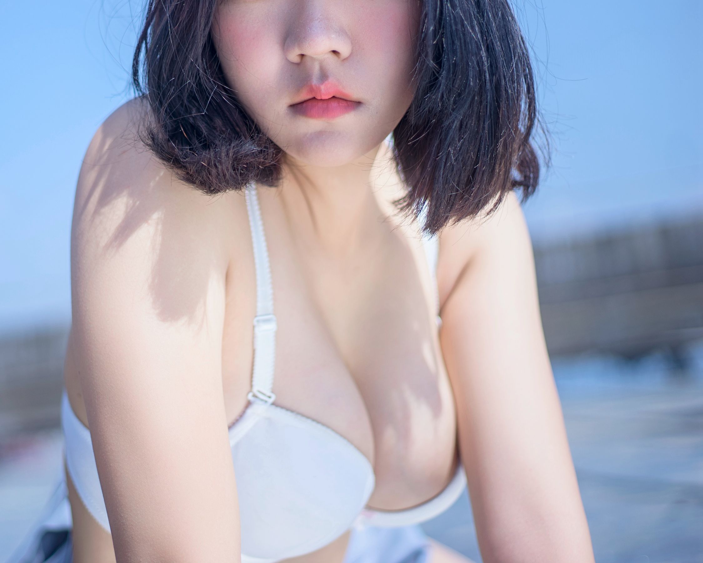  微博妹子 汐 - 天台JK 第38张