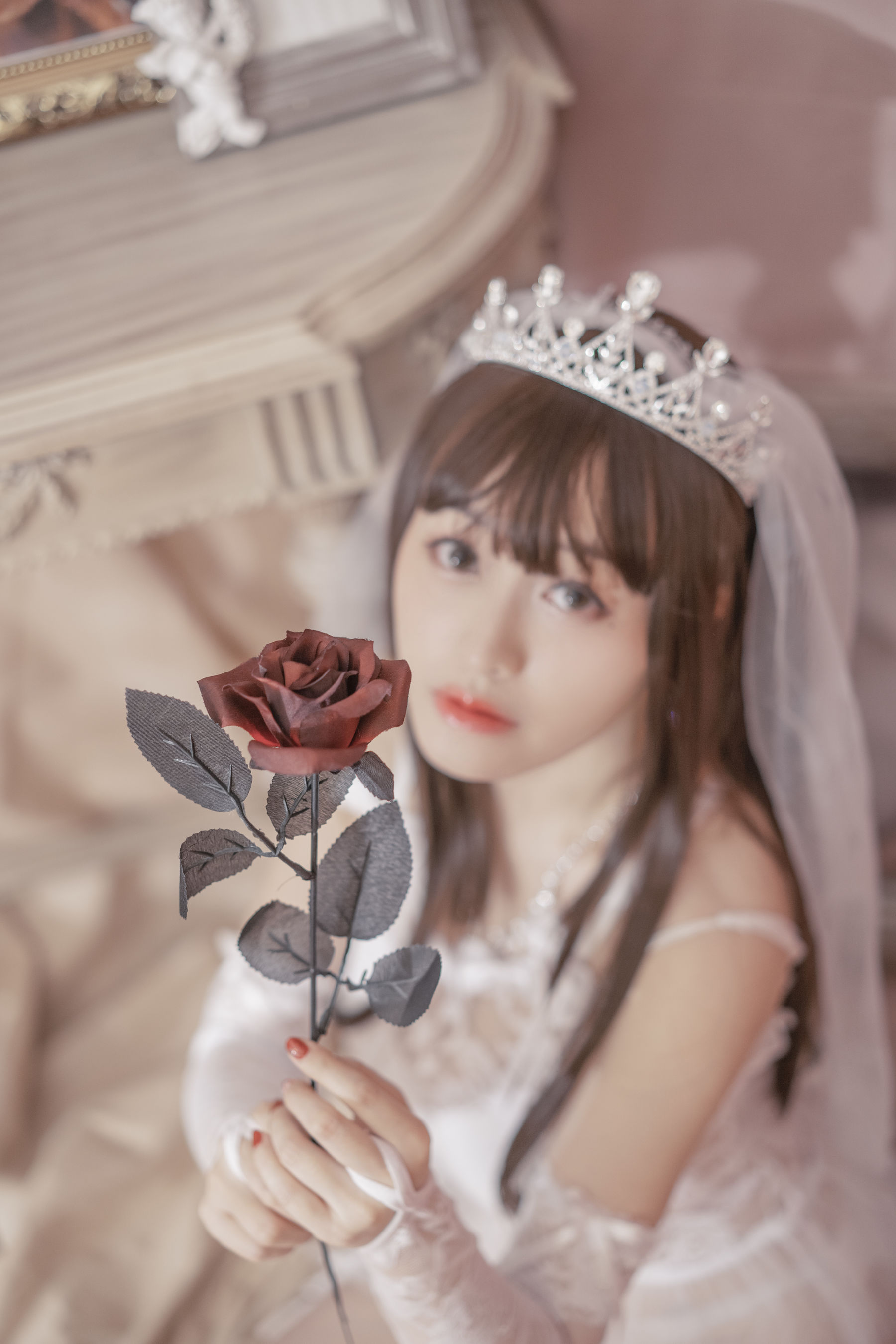  动漫博主脱尾巴Mizuki - 婚纱 第15张