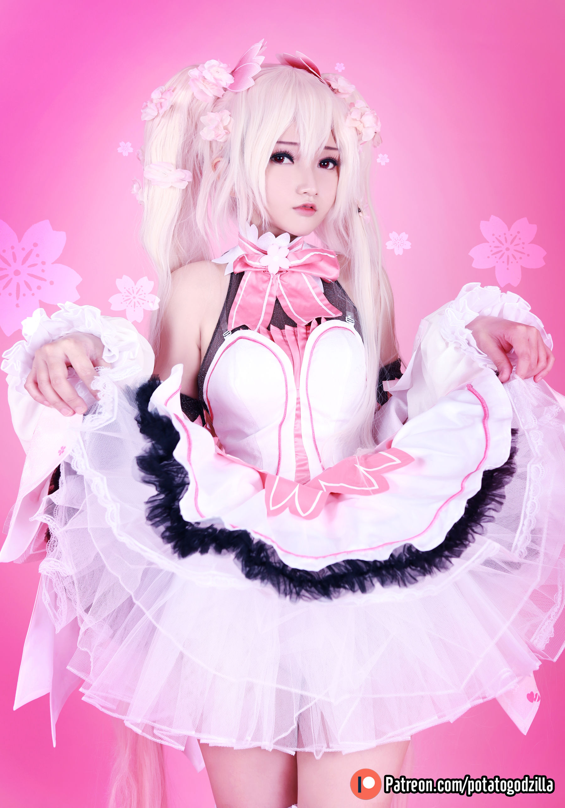  Coser小姐姐Potato Godzilla - Sakura Miku 第12张