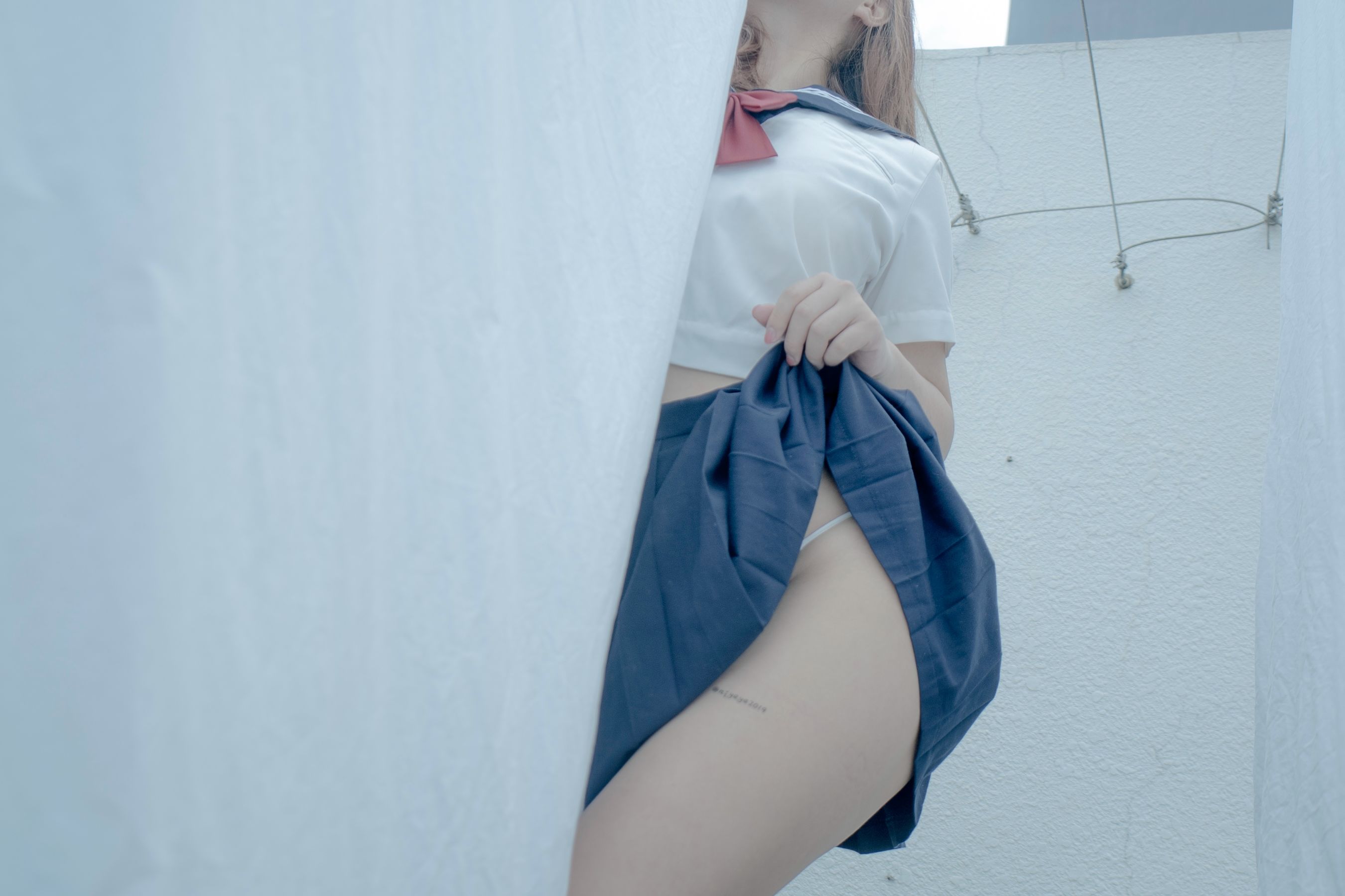  萌系小姐姐-白烨- - 天台 第14张