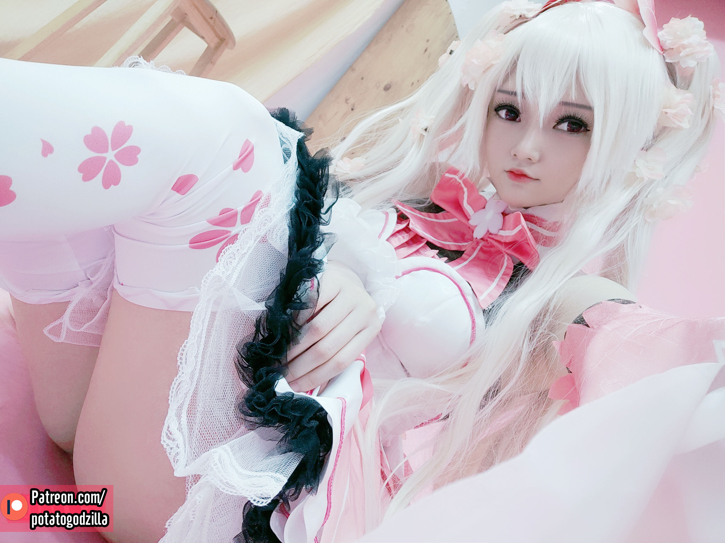  Coser小姐姐Potato Godzilla - Sakura Miku 第42张