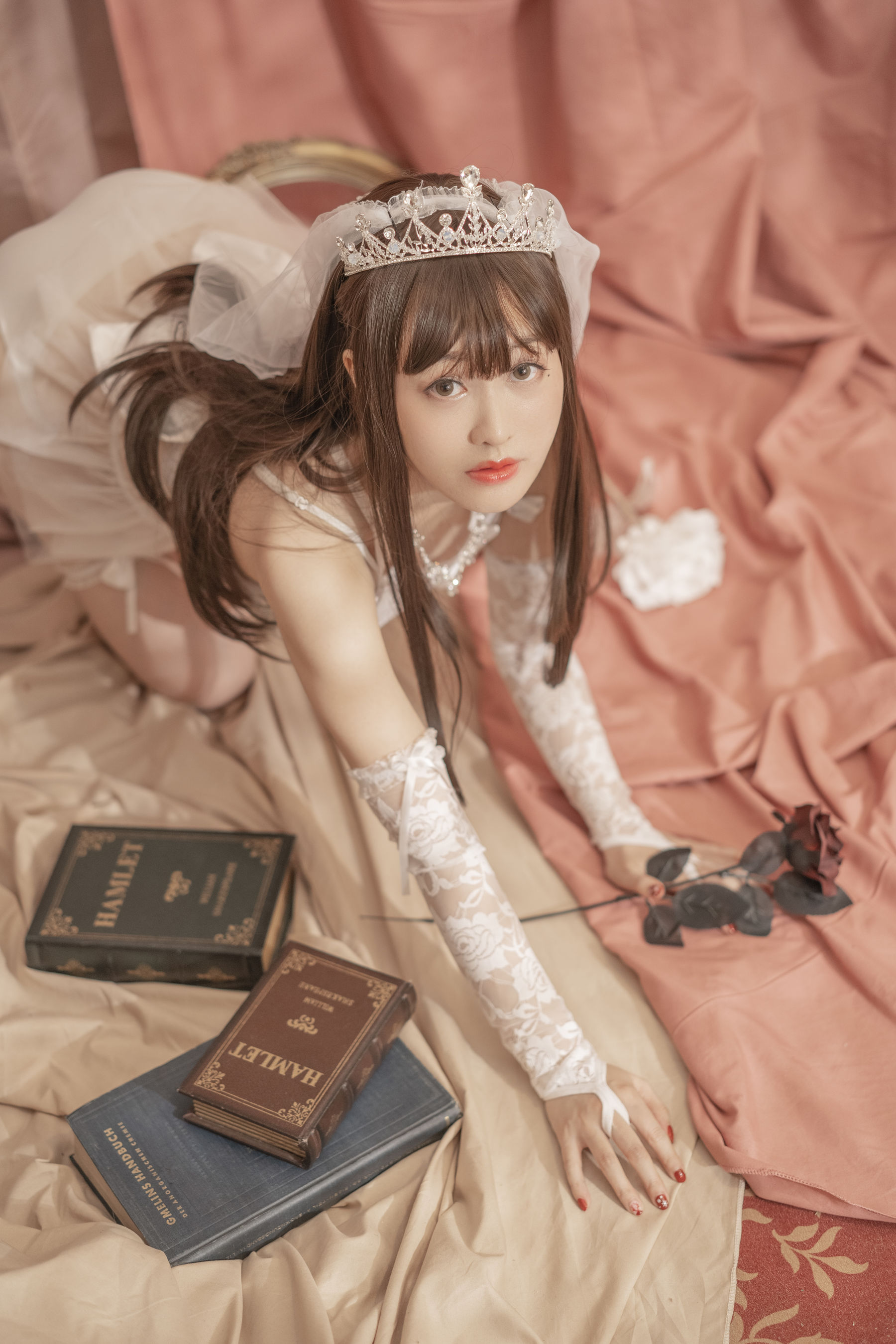  动漫博主脱尾巴Mizuki - 婚纱 第17张