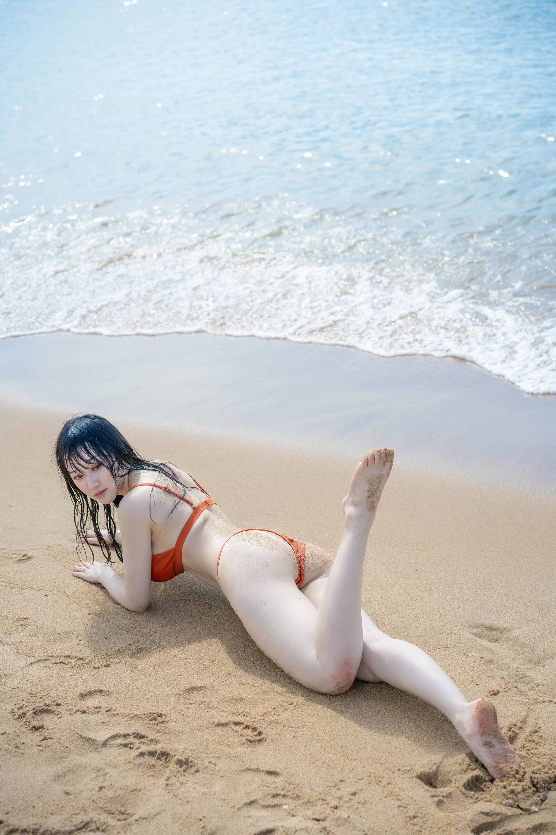 动漫博主脱尾巴Mizuki - 沙滩 第19张