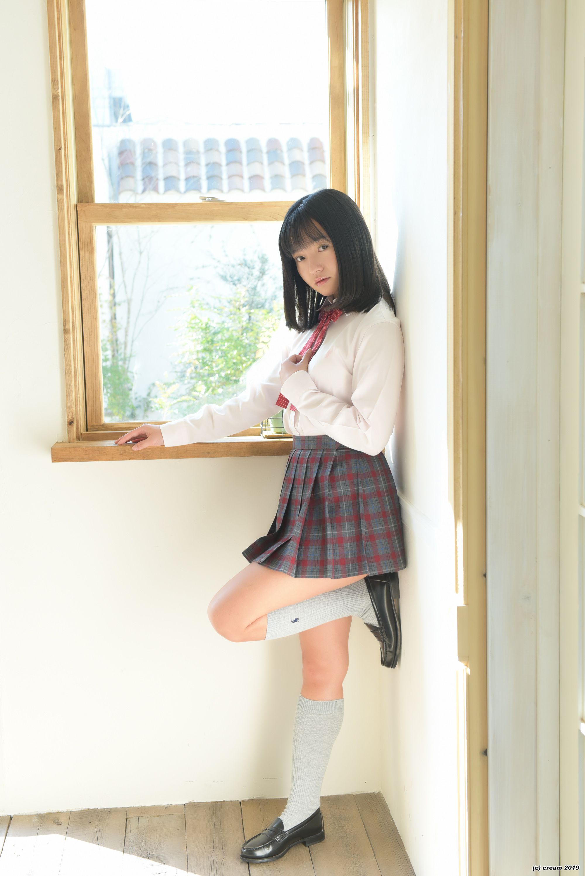 [LOVEPOP] Ayana Nishinaga 西永彩奈 Stripes - (Cream) PPV  第1张