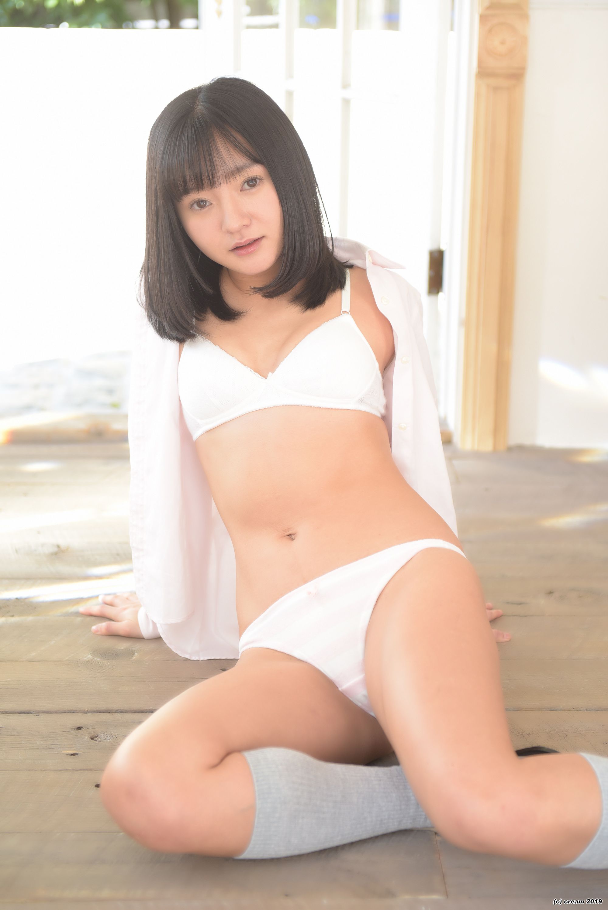[LOVEPOP] Ayana Nishinaga 西永彩奈 Stripes - (Cream) PPV  第83张