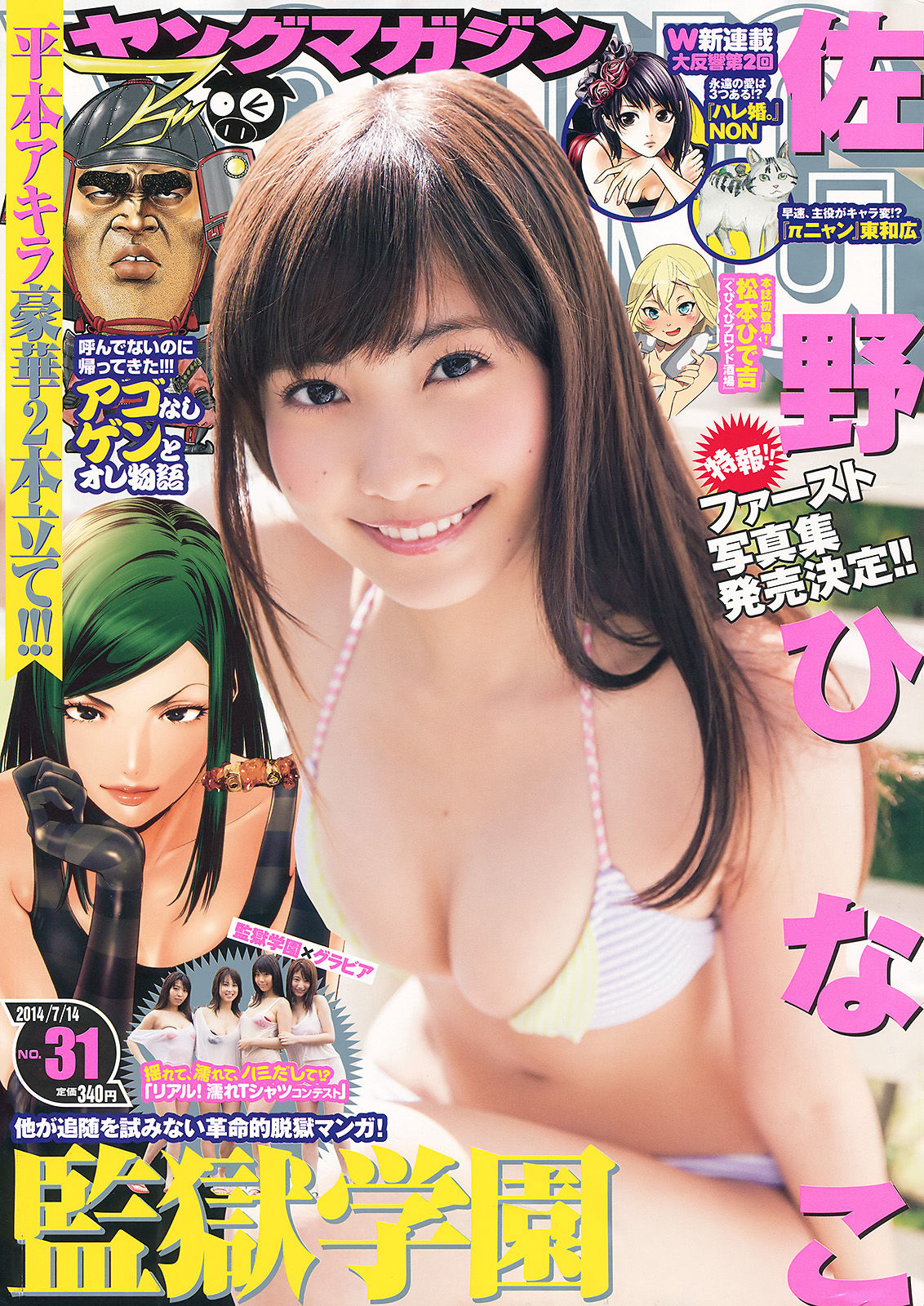 [Young Magazine] 2014年No.31 佐野ひなこ  第5张