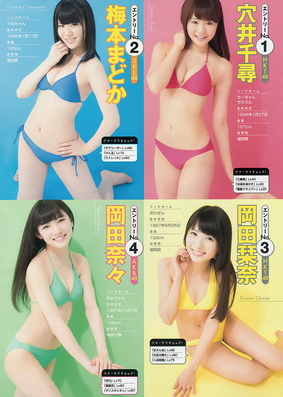 [Young Magazine] 2015年No.16 西野七瀬 橋本奈々未  第15张