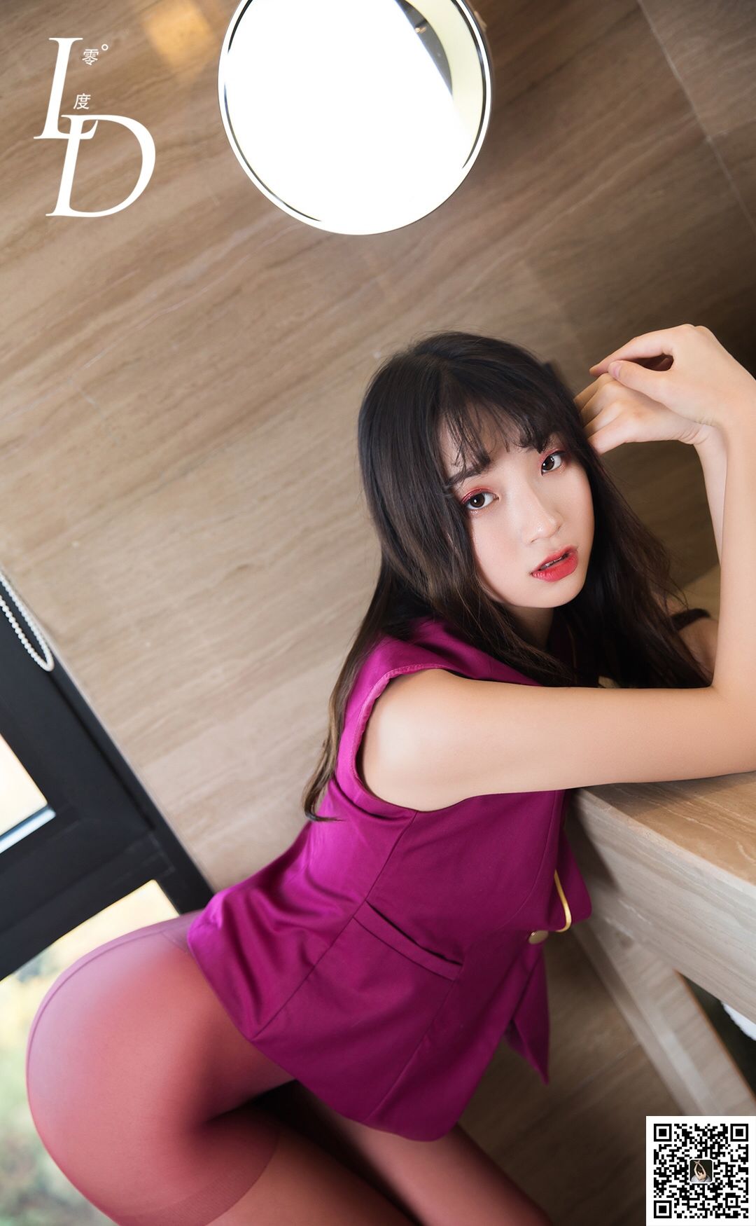 [LD零度] NO.037 萱萱之红丝诱惑  第4张
