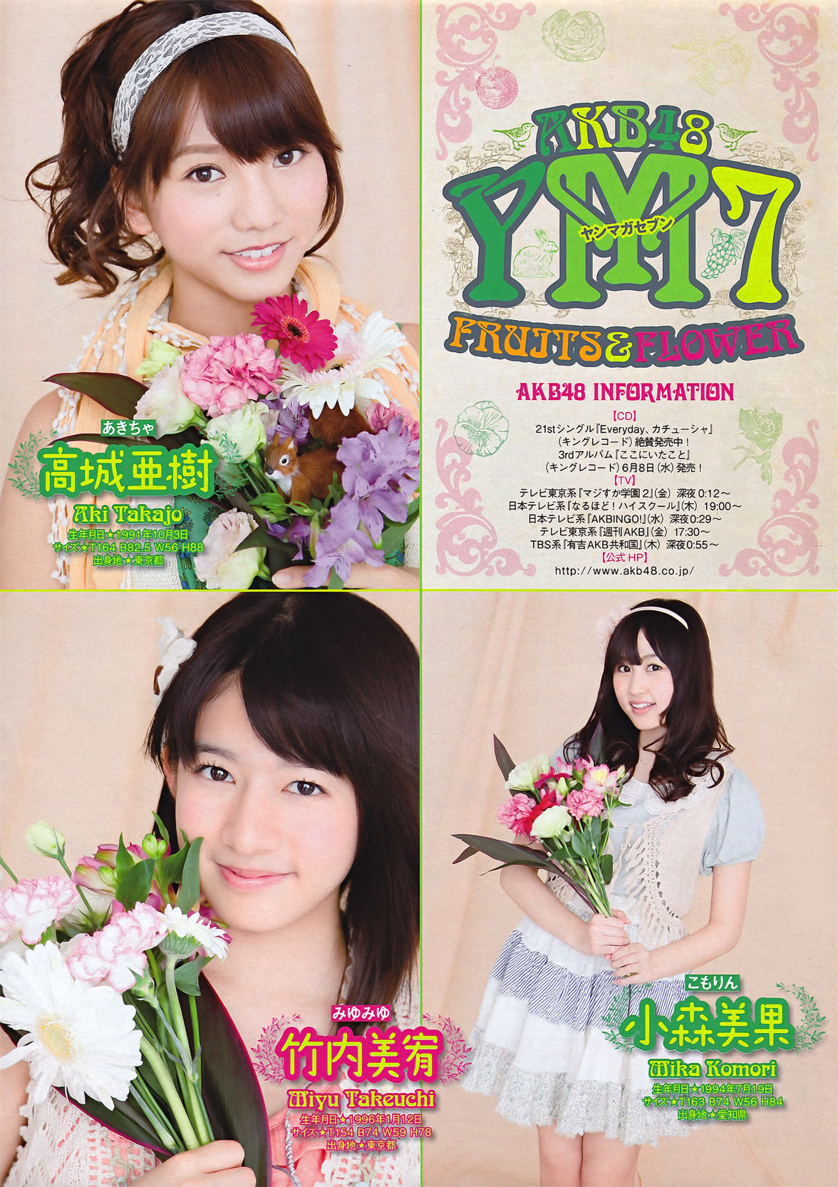 [Young Magazine] 2011年No.27 YM7 松井珠理奈 NMB48  第9张