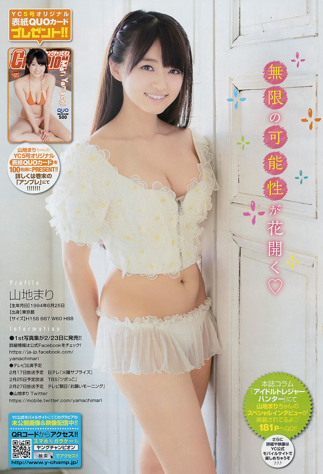 [Young Champion] 2015年No.05 山地まり 葉月ゆめ  第13张