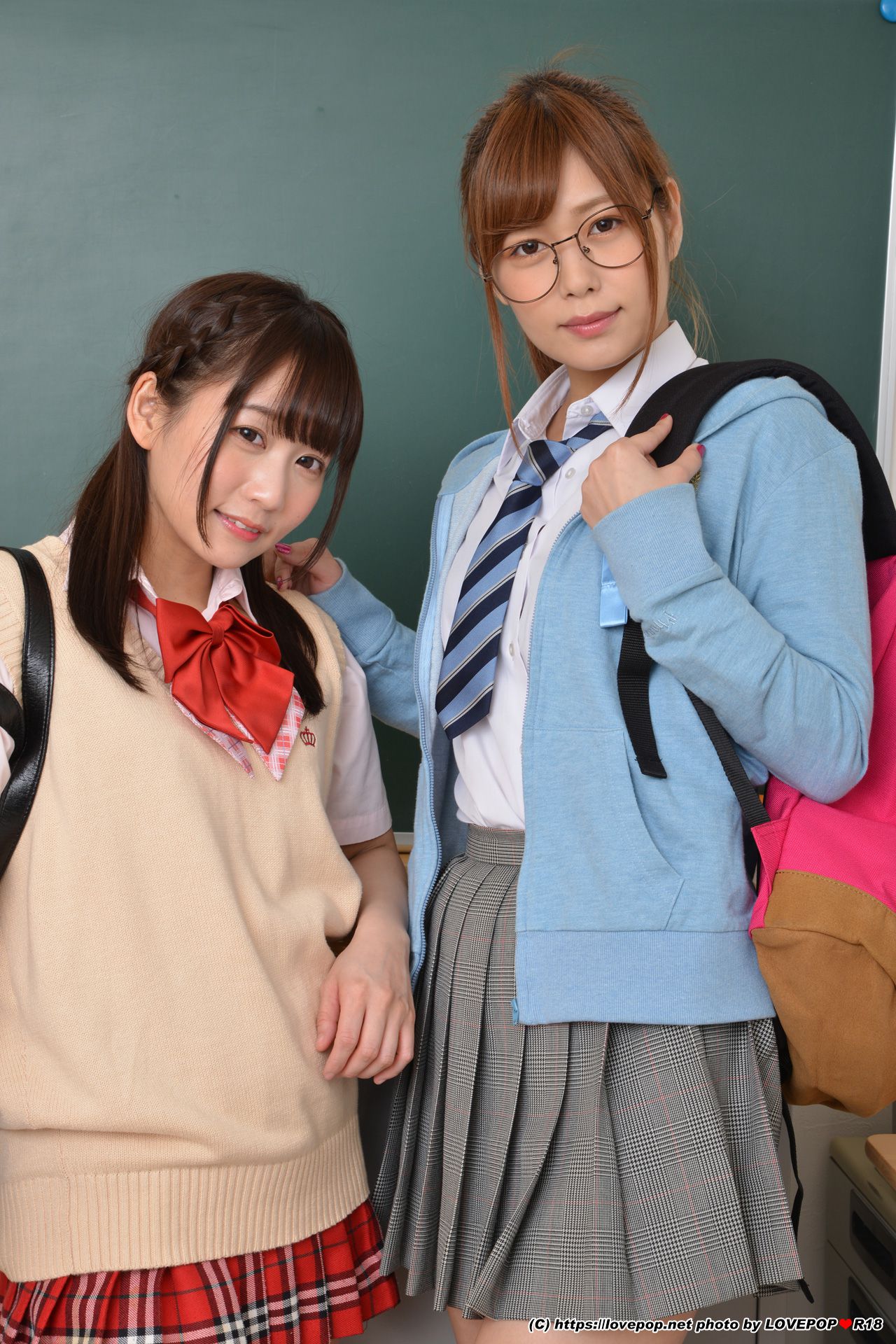 [LOVEPOP] 紺野ひかる&篠宮ゆり Photoset 01  第2张