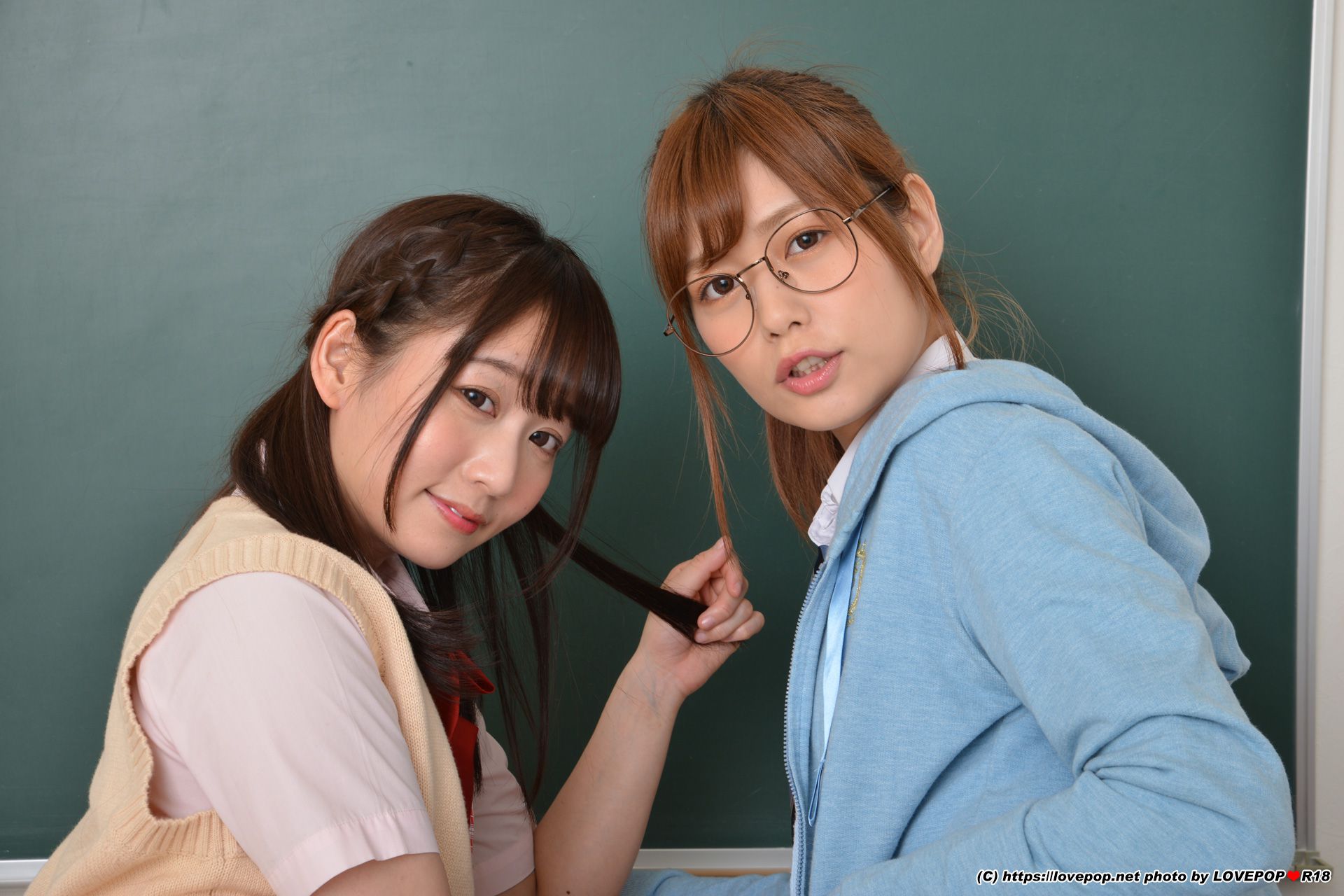[LOVEPOP] 紺野ひかる&篠宮ゆり Photoset 01  第16张