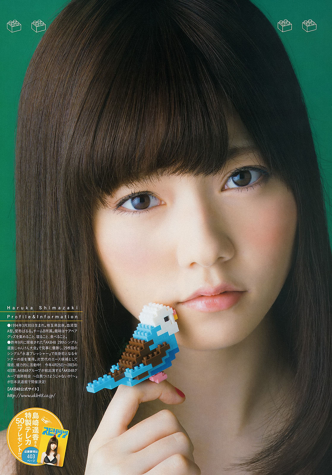 [Weekly Big Comic Spirits] 2013年No.20 岛崎遥香  第10张