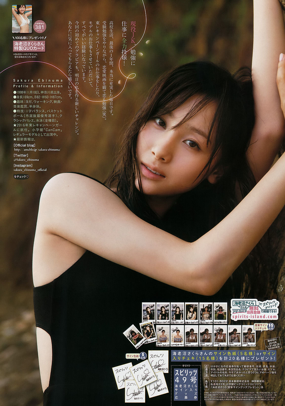 [Weekly Big Comic Spirits] 2016年No.49 海老沼さくら  第11张