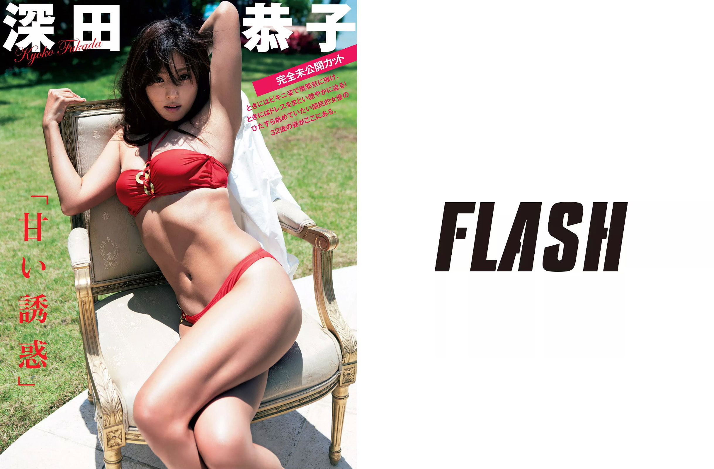 [FLASH] 2015.07.21 山下永夏 深田恭子 西田麻衣 もちづきる美 荒井美恵子 紗倉まな 鈴木ふみ奈  第2张