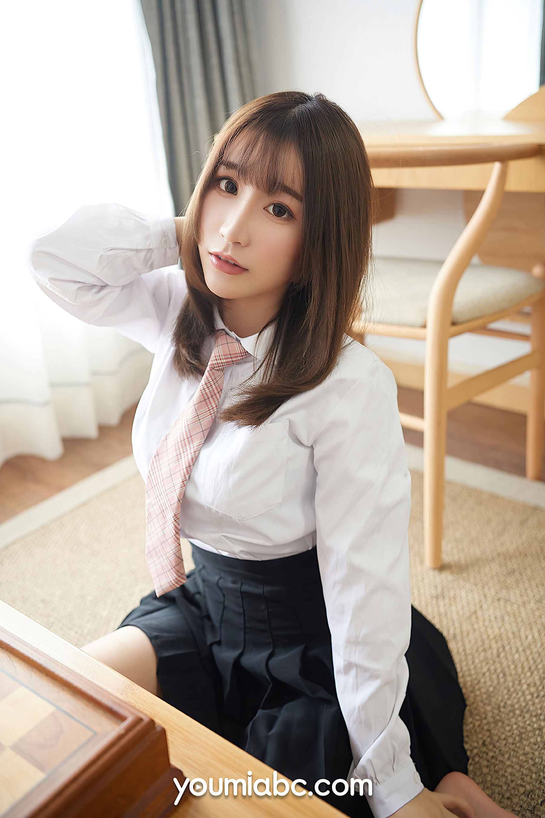  绯月樱-Cherry 学生妹の制服诱惑 第3张