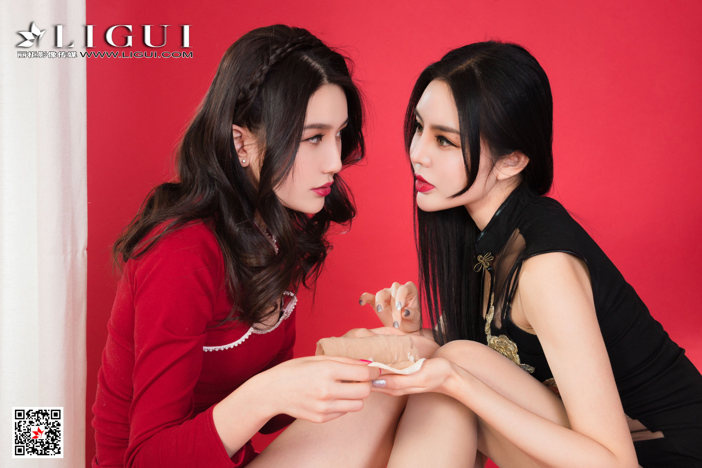 [丽柜Ligui]  甜甜&凉儿 《双生花-欲饺迎春》 第16张