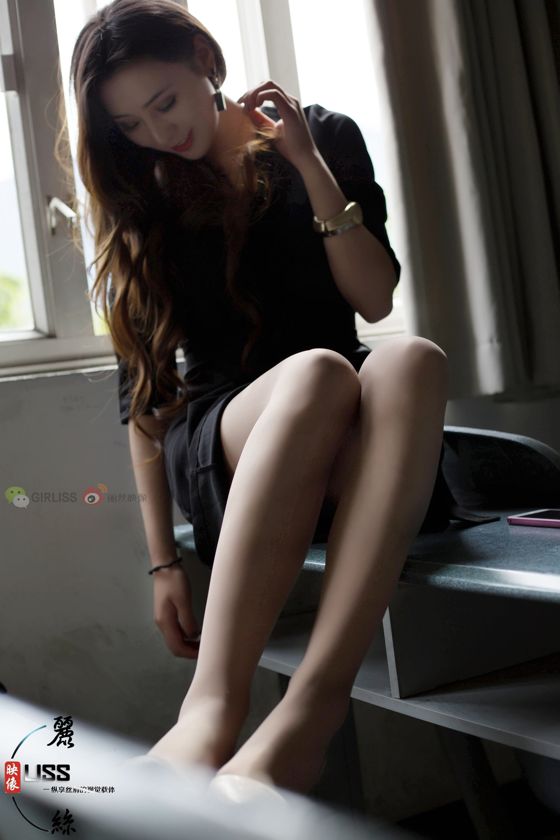 [丽丝映像GIRLISS] 播音系张敏 校园风情  第9张