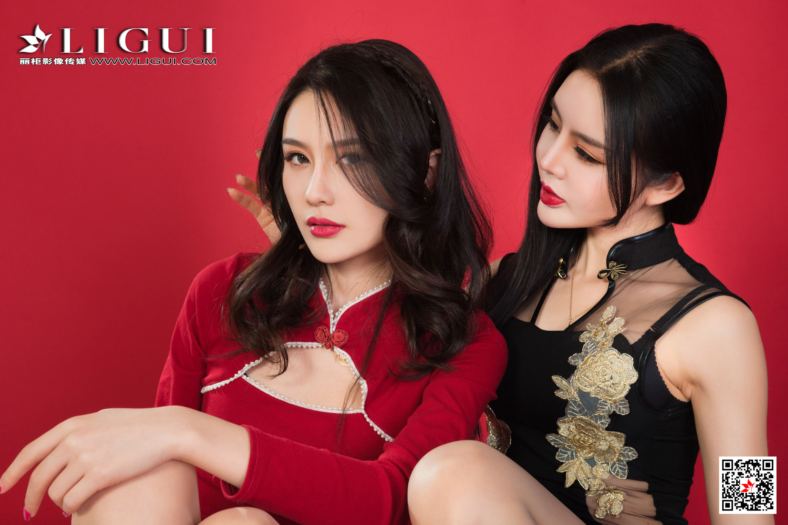 [丽柜Ligui]  甜甜&凉儿 《双生花-欲饺迎春》 第8张