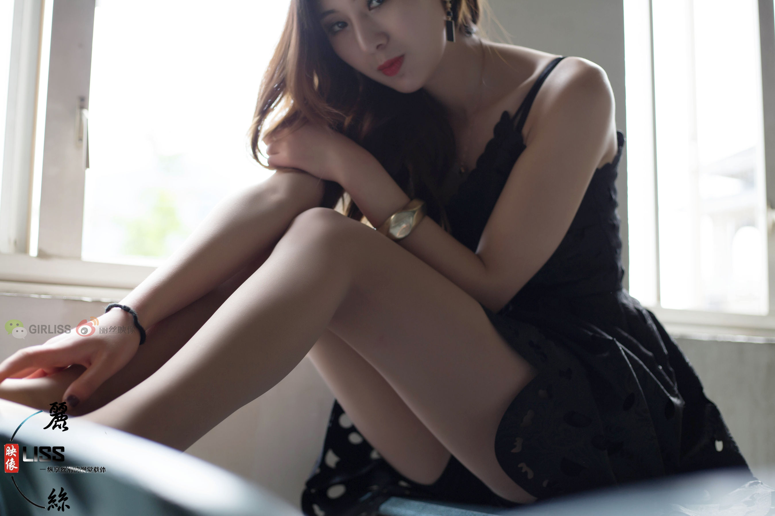 [丽丝映像GIRLISS] 播音系张敏 校园风情  第32张